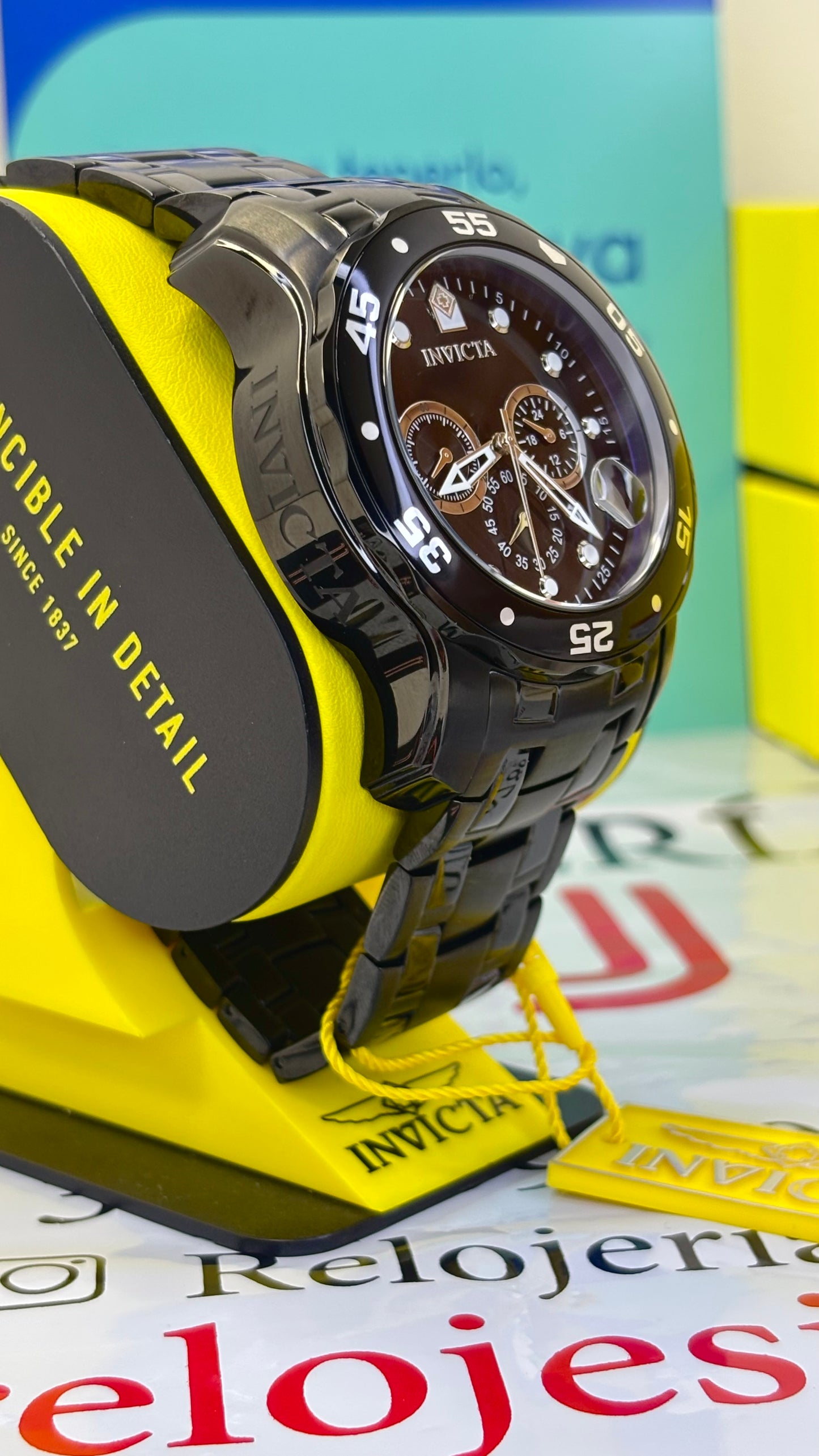 INVICTA PRO DIVER ORIGINAL PARA HOMBRE REF- 0076 -NEGRO
