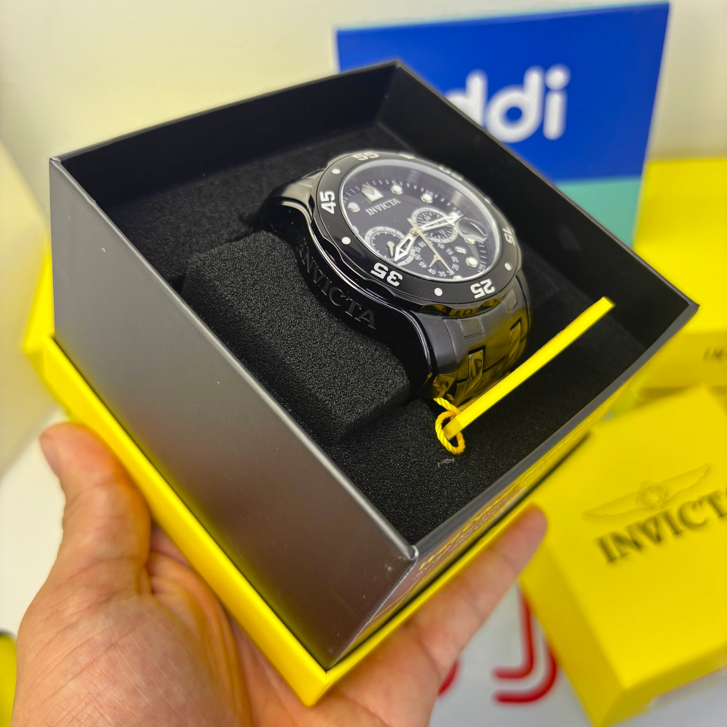 INVICTA PRO DIVER ORIGINAL PARA HOMBRE REF- 0076 -NEGRO