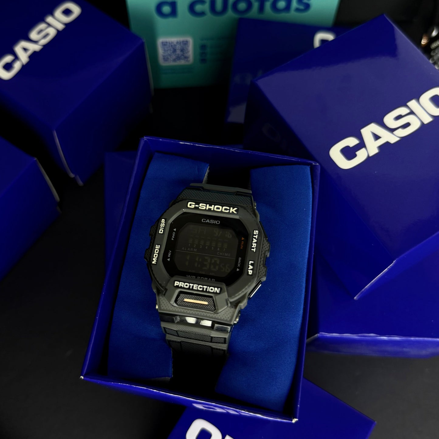 CASIO G-SHOCK PARA HOMBRE REF-GBD200-NB