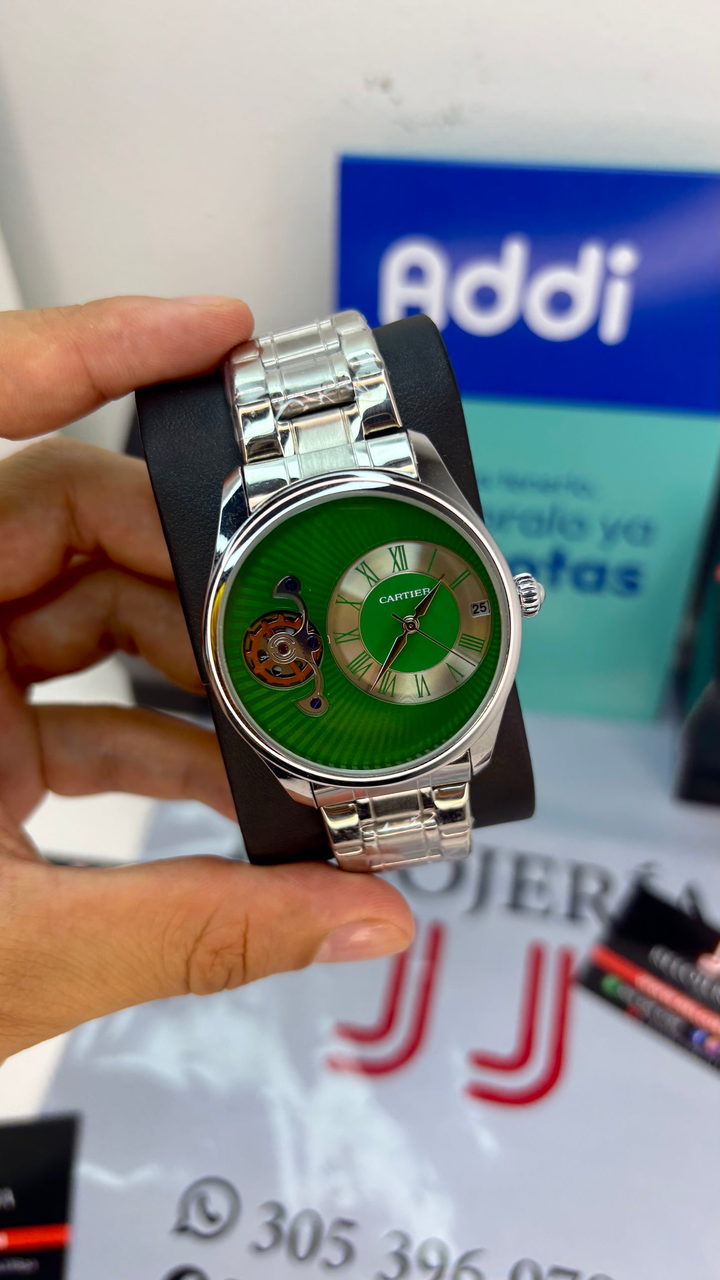 CARTIER ROMANO DOBLE MAQUINA PARA HOMBRE REF-PLAV