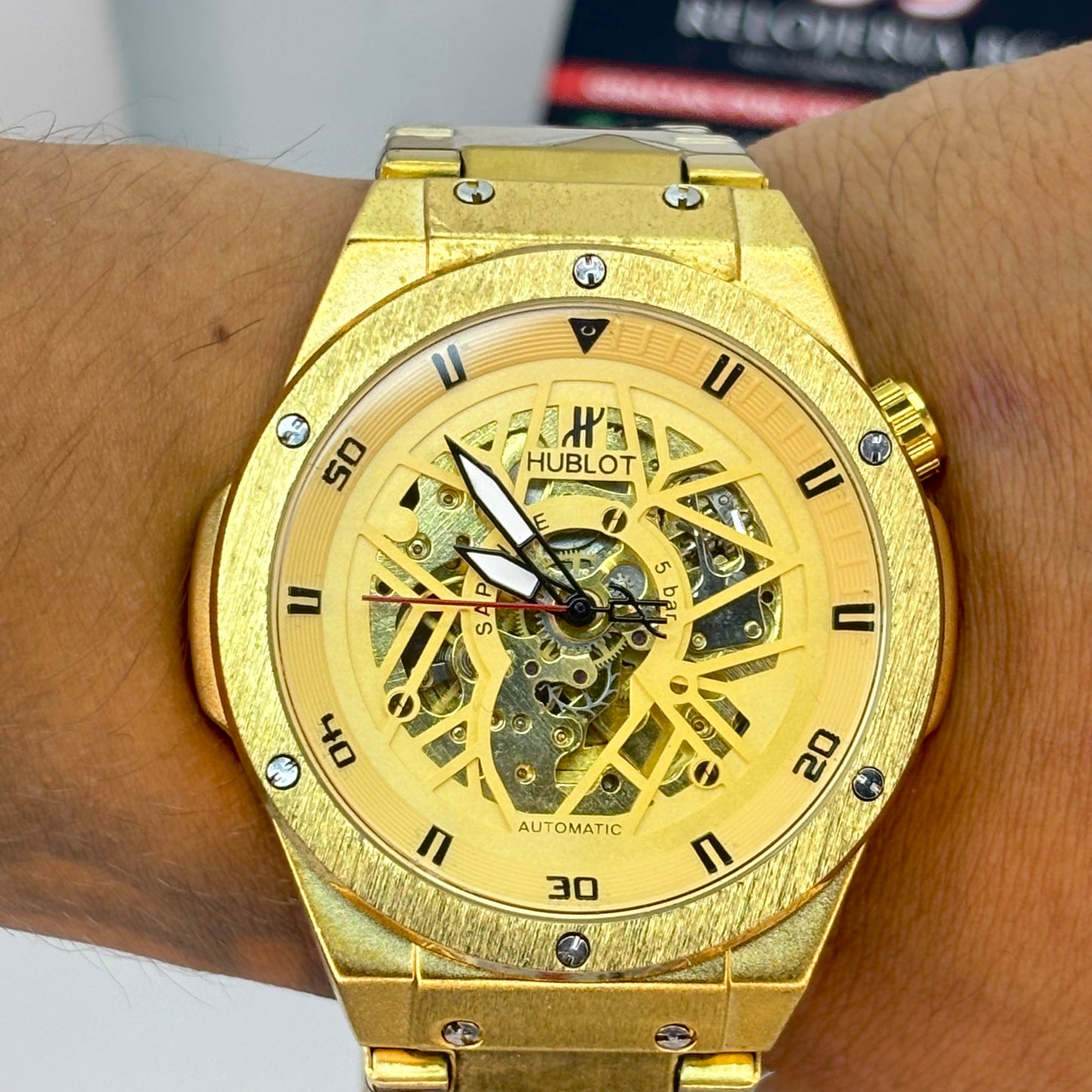 HUBLOT AUTOMATICO PARA HOMBRE REF-DD