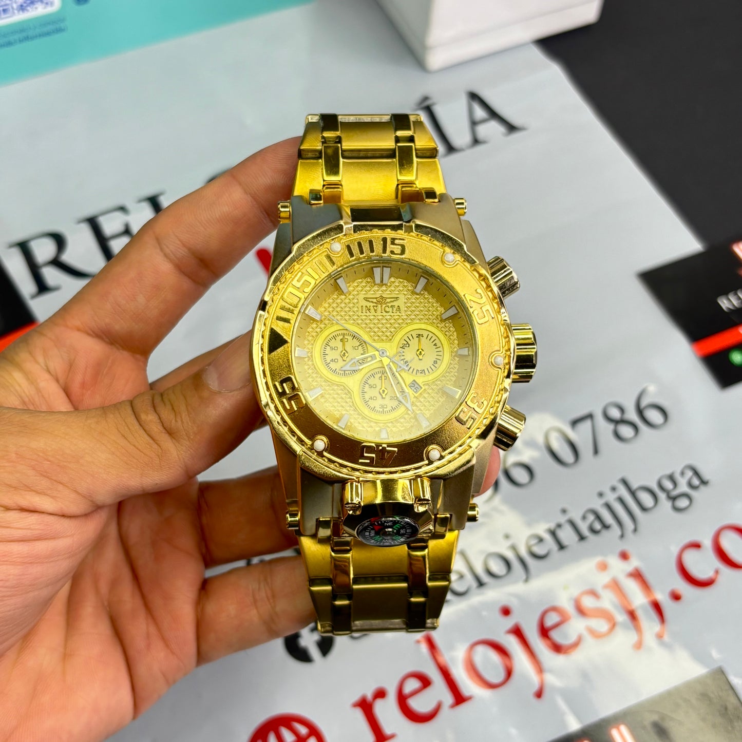 INVICTA PARA HOMBRE BOLT EN ACERO-DD