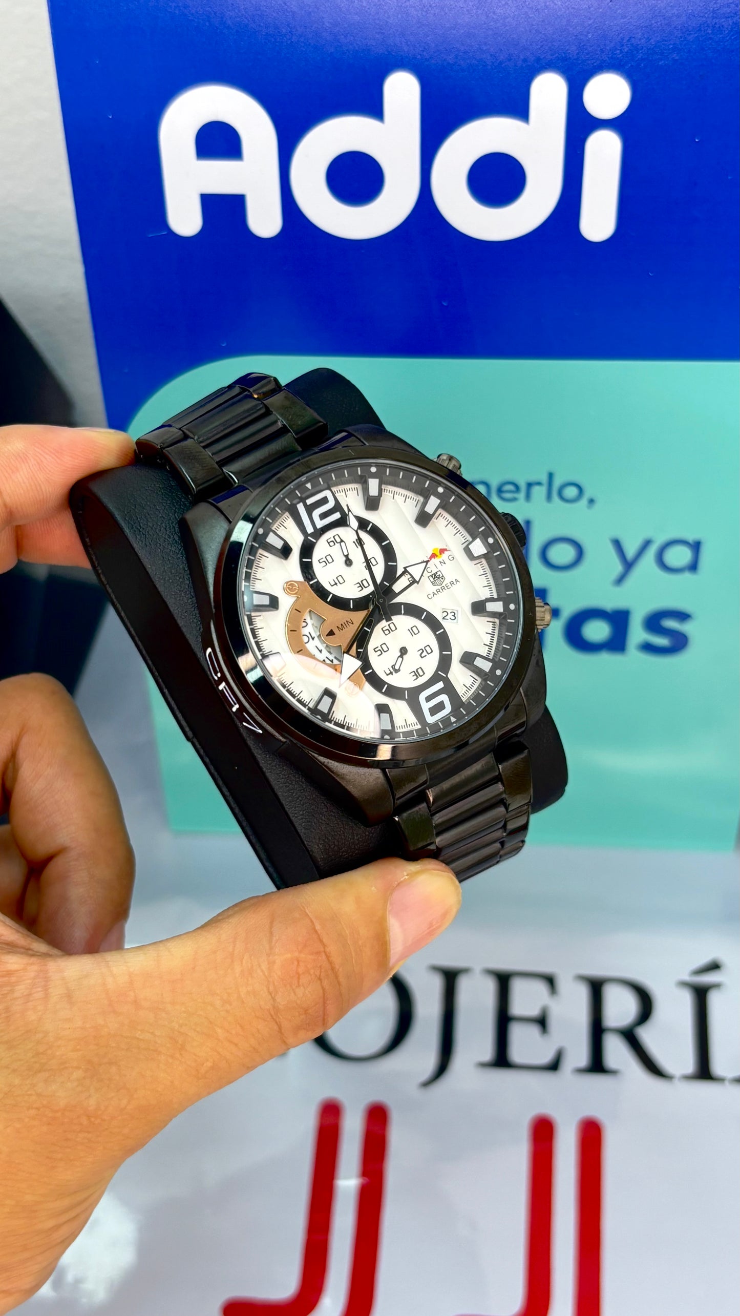 TAG HEUER CR7 FUNCIONAL EN ACERO PARA HOMBRE REF-NB