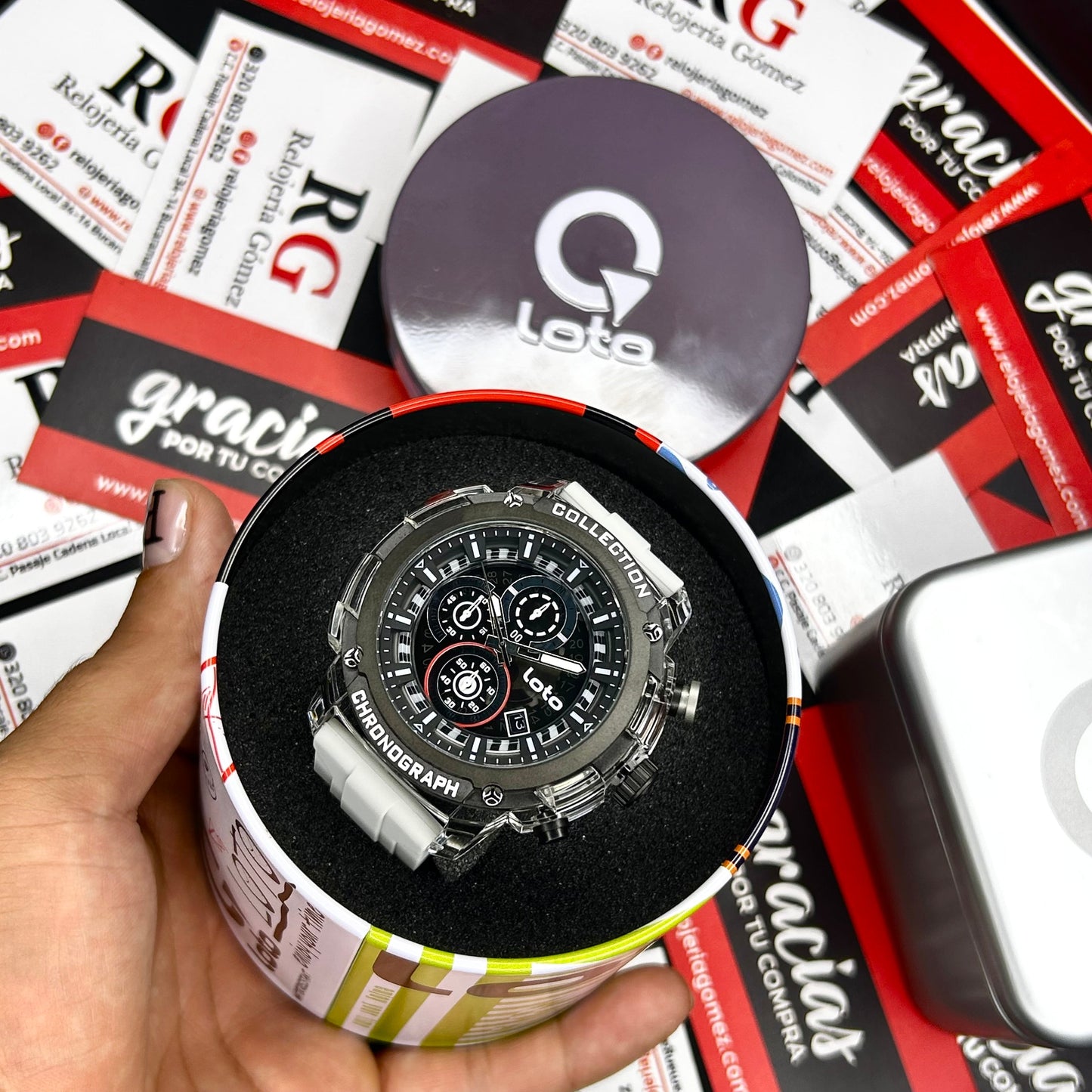 LOTO ORIGINAL CRONOGRAFO REF-LT2433-G