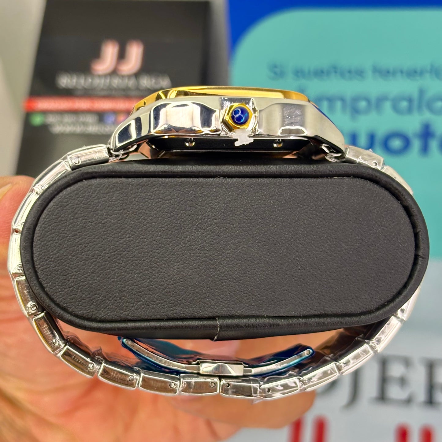 CARTIER SKELETON SANTOS PARA HOMBRE REF-PBD