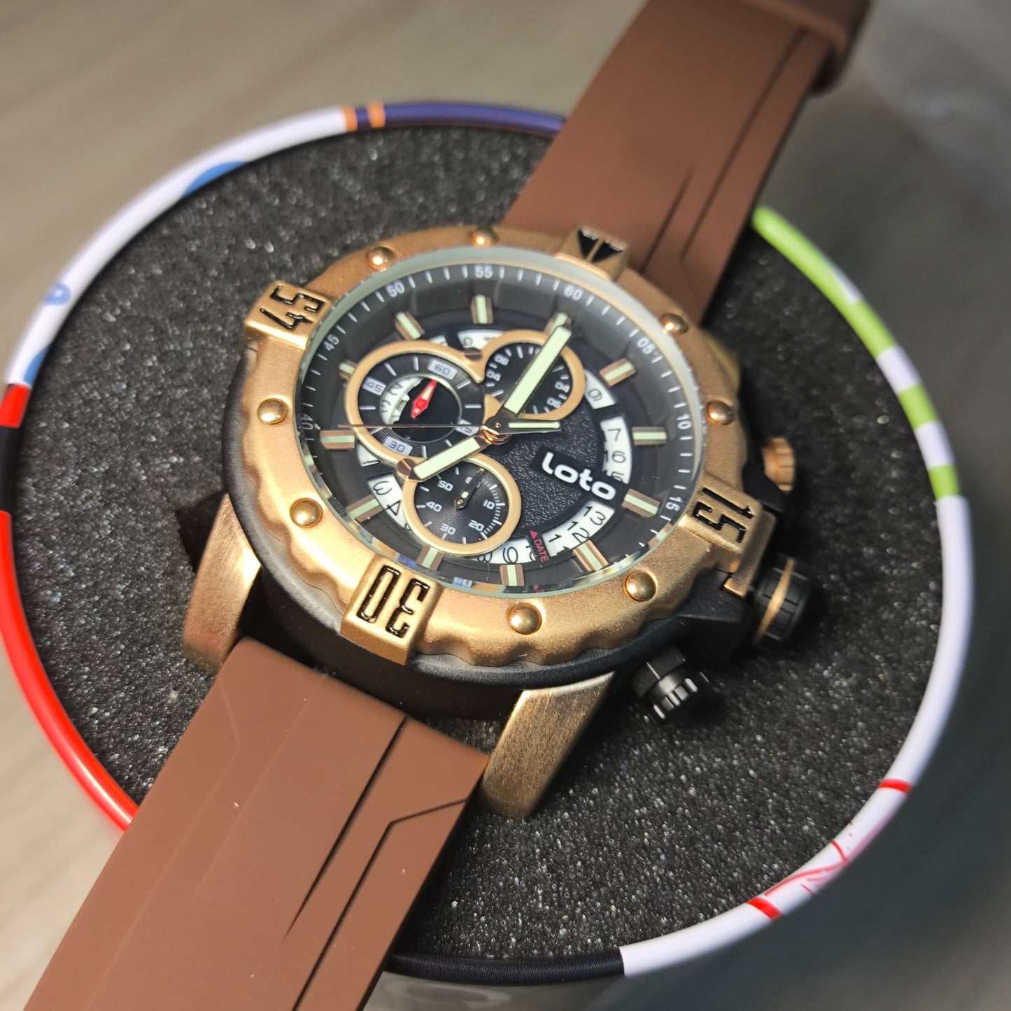 LOTO ORIGINAL CHRONOGRAFO REF-CATF