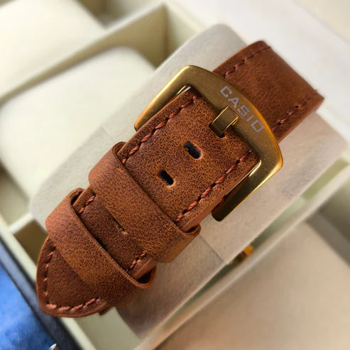 CASIO DOBLE HORA CUERO PANEL REF-MDNR