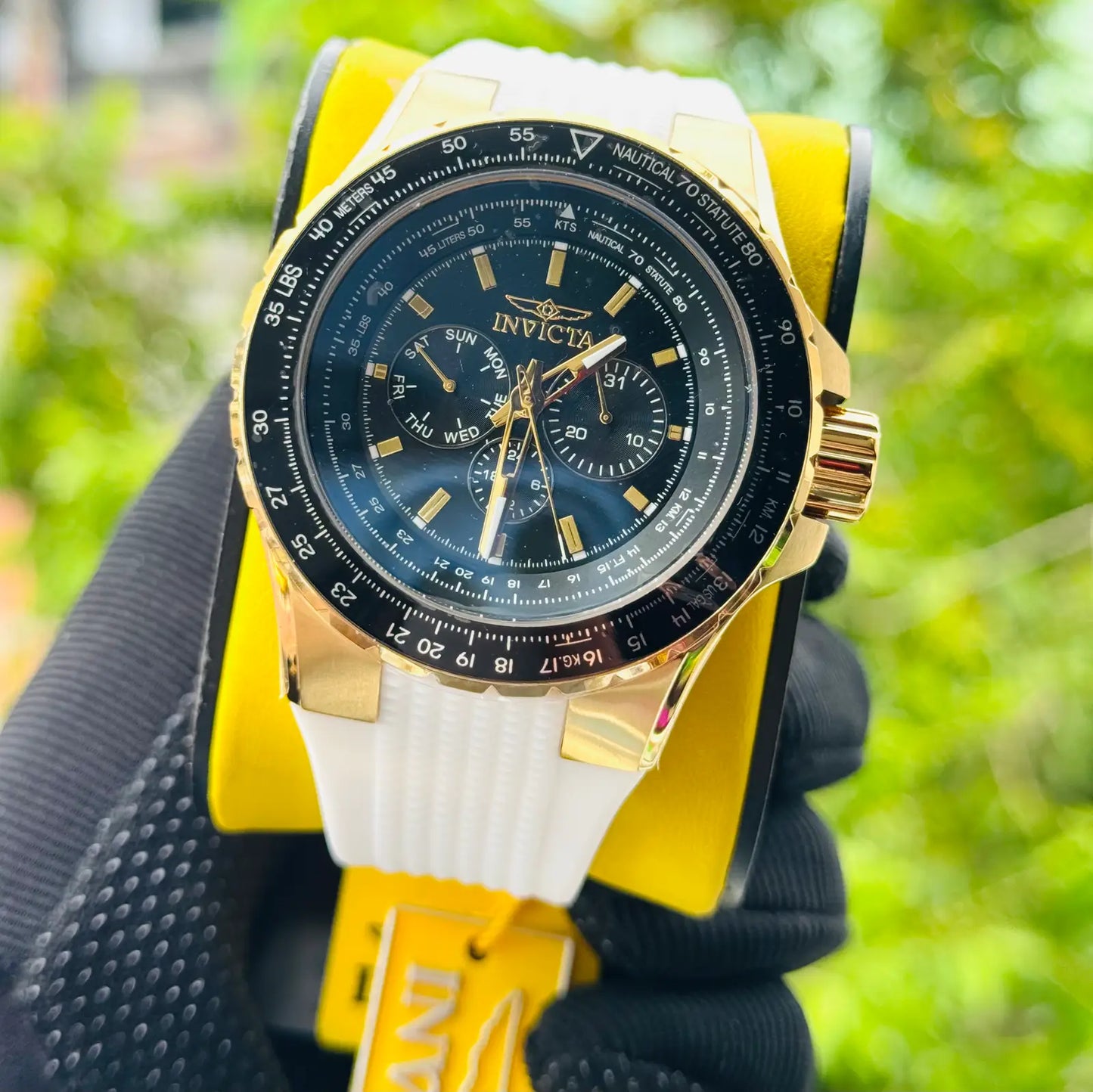 INVICTA ORIGINAL ALTA GAMA PARA HOMBRE REF-39312 Aviador Cuarzo