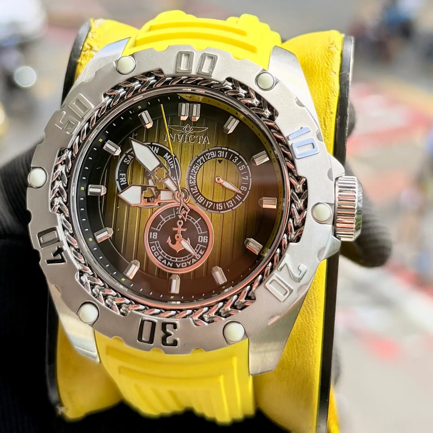 INVICTA ORIGINAL ALTA GAMA PARA HOMBRE REF- 48023 Ocean Voyage Cuarzo