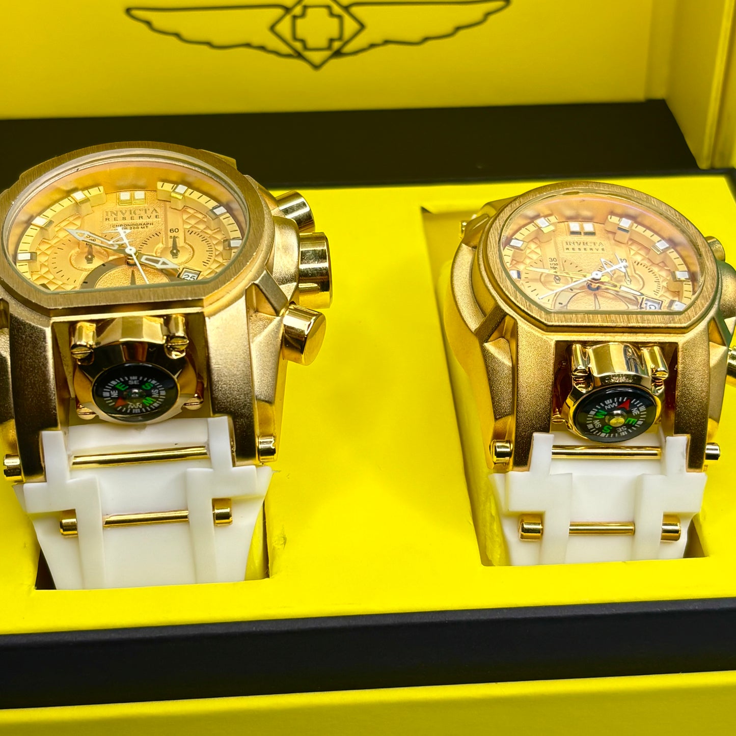 PAREJA INVICTA BOLT ZEUS GOMA HOMBRE Y DAMA REF-BD