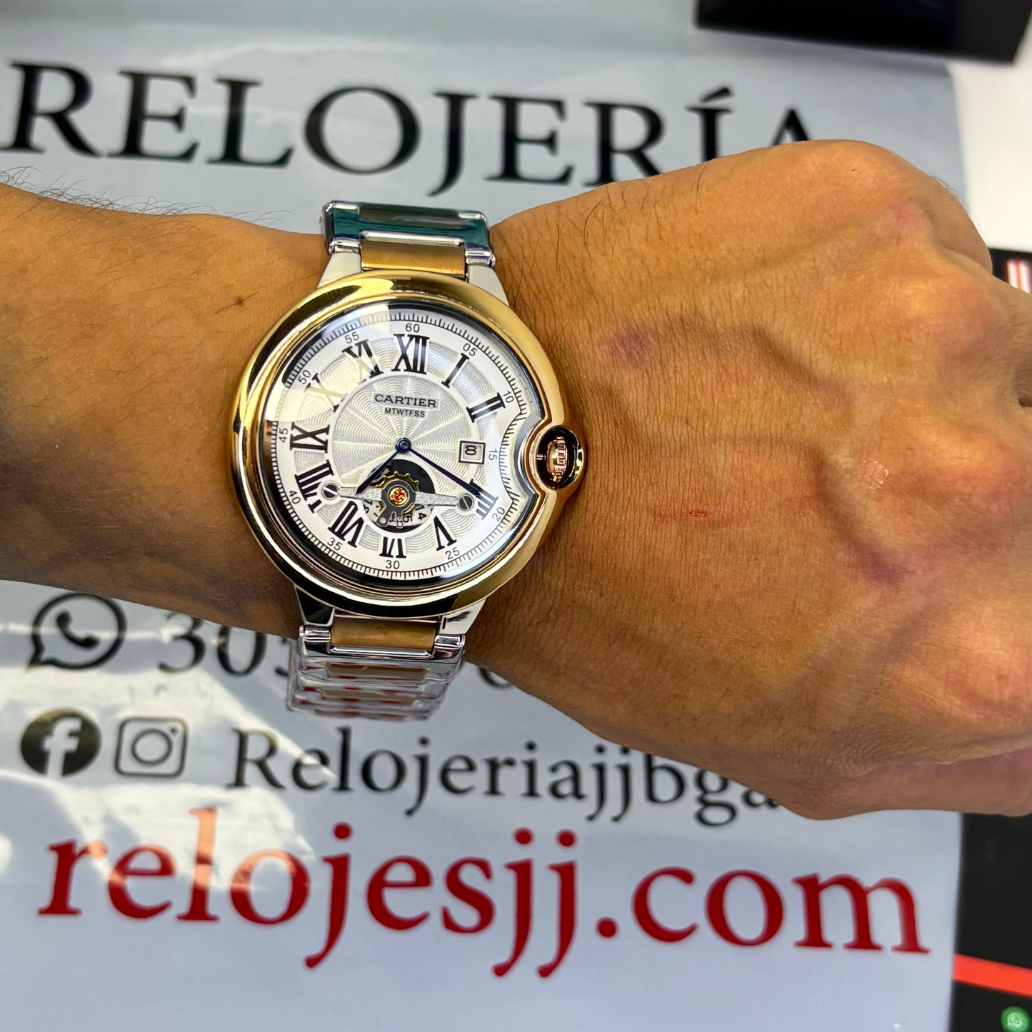 CARTIER TORBILLON PARA HOMBRE REF-BIORD