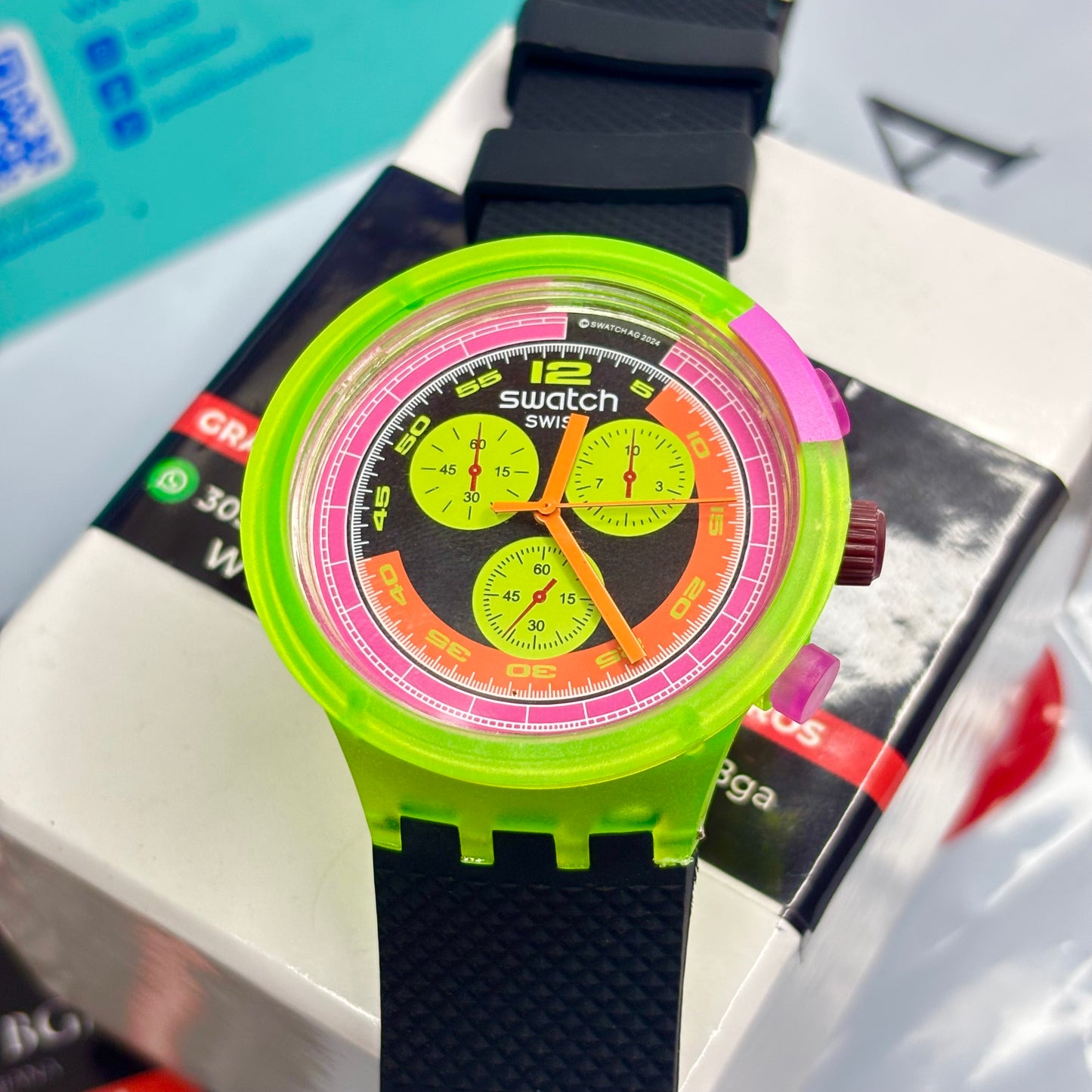 SWATCH NEON PARTY UNISEX REF-NVA