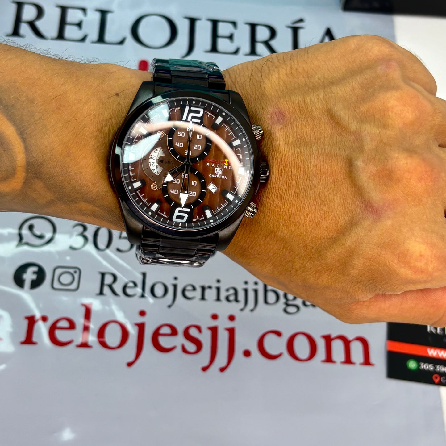 TAG HEUER CR7 FUNCIONAL EN ACERO PARA HOMBRE REF- NC