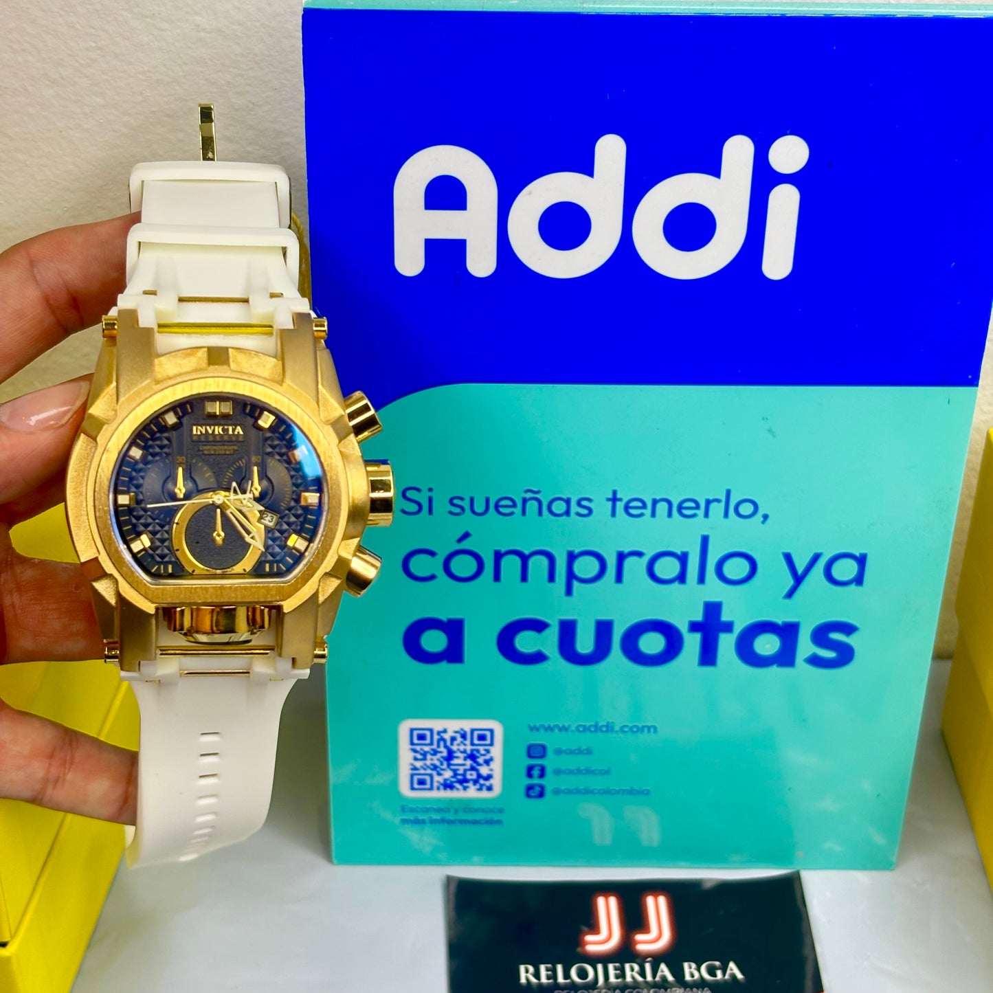 INVICTA BOLT ZEUS GOMA PARA HOMBRE REF-BA