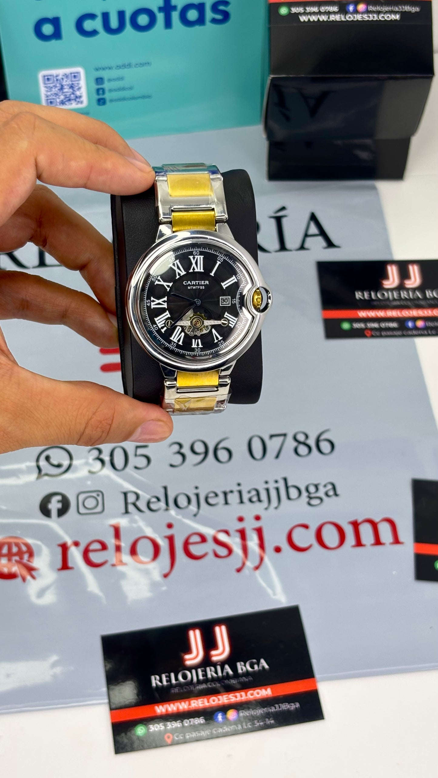CARTIER TORBILLON PARA HOMBRE REF-ORBI