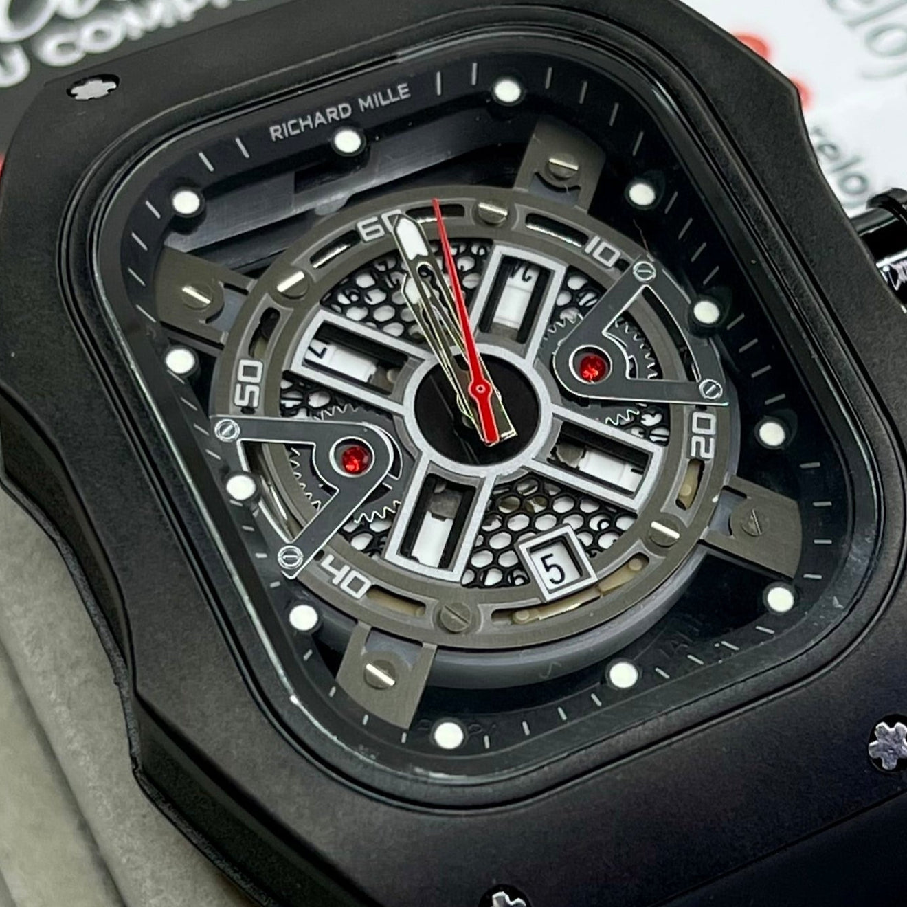 RICHARD MILLER SIMULACION AUTOMATICO PARA HOMBRE REF-NN