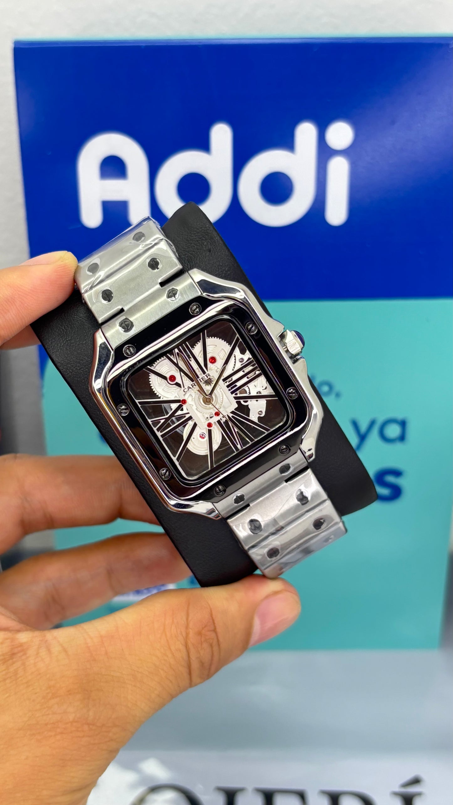 CARTIER SKELETON SANTOS PARA HOMBRE REF-PNB