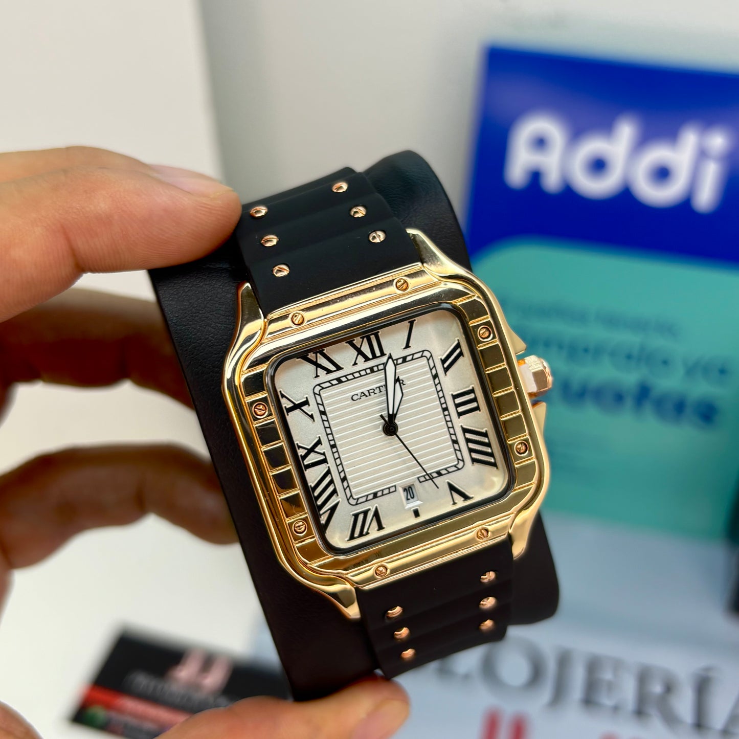 CARTIER DO´SANTOS UNISEX HOMBRE o DAMA REF-GOMA-NRB