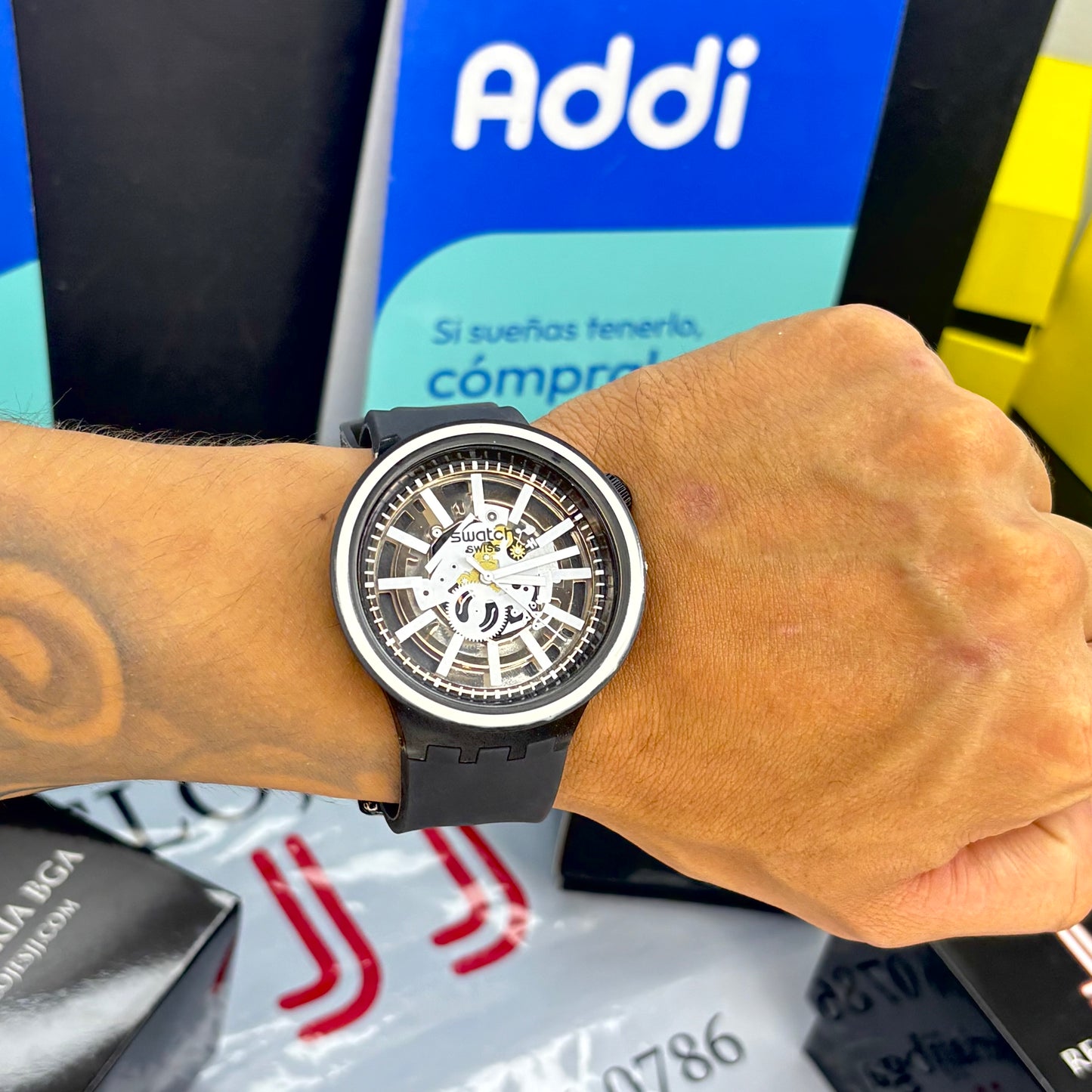 SWATCH SB0 NEGRO PARA HOMBRE REF-NB