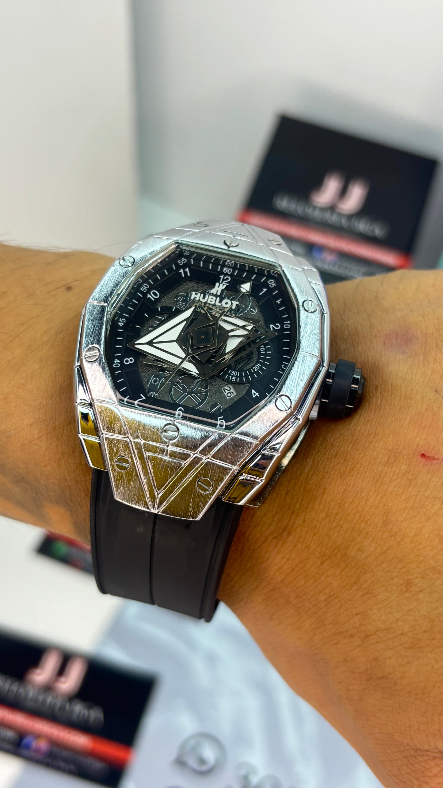 HUBLOT DIAMANTE PARA HOMBRE REF-NP