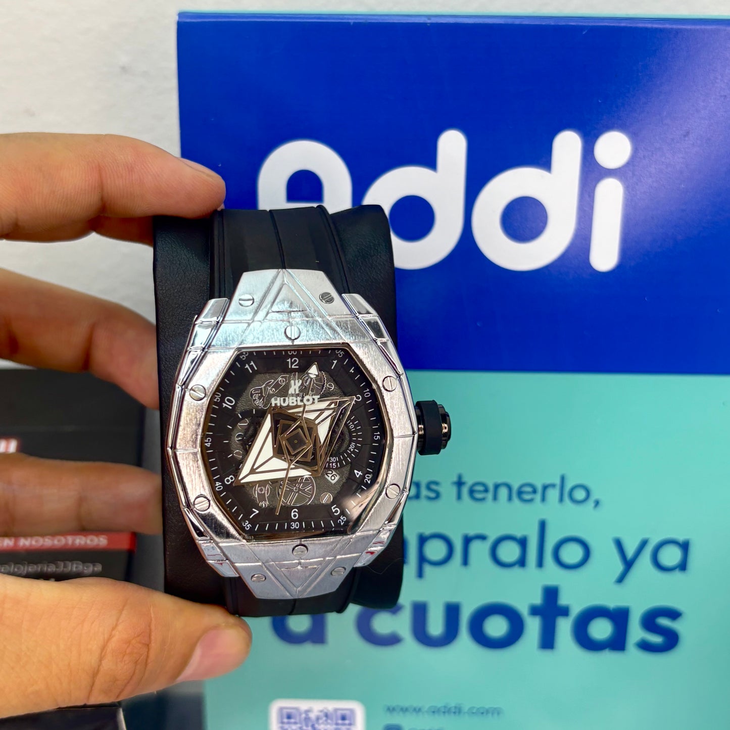 HUBLOT DIAMANTE PARA HOMBRE REF-NP