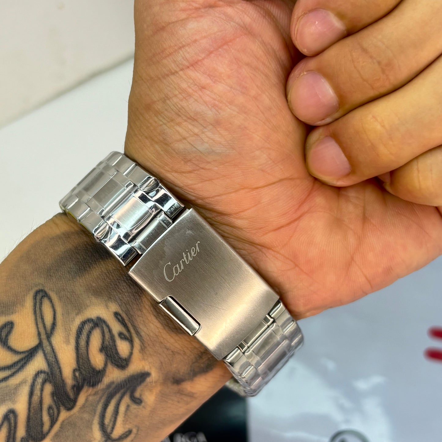 CARTIER ROMANO DOBLE MAQUINA PARA HOMBRE REF-PLAV