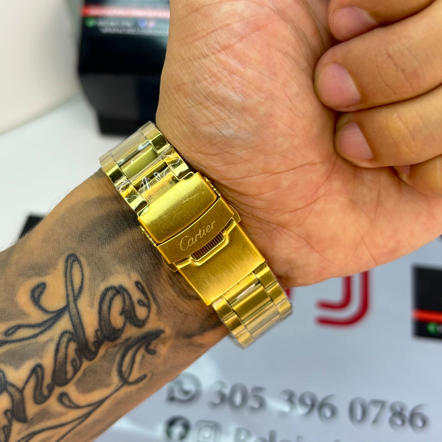 CARTIER ROMANO PARA HOMBRE REF-DN