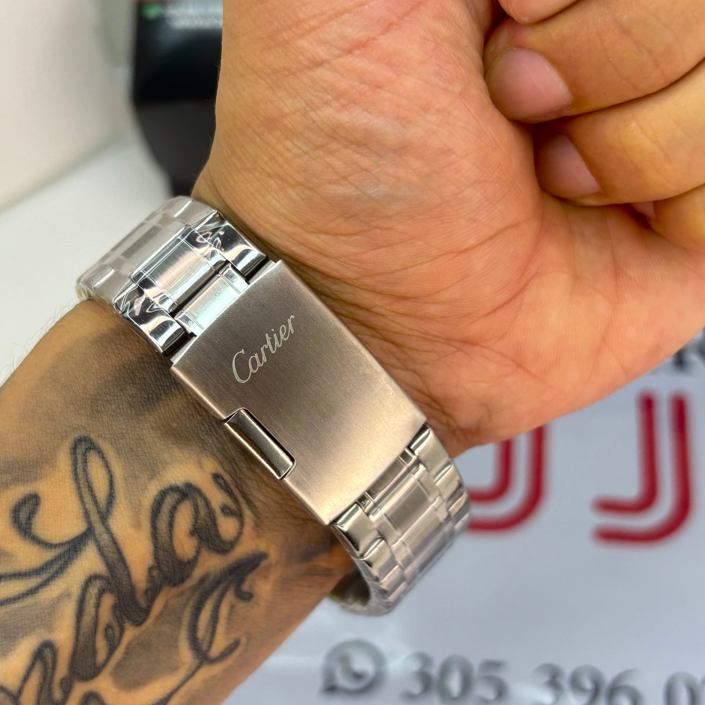 CARTIER ROMANO DOBLE MAQUINA PARA HOMBRE REF-PAZS