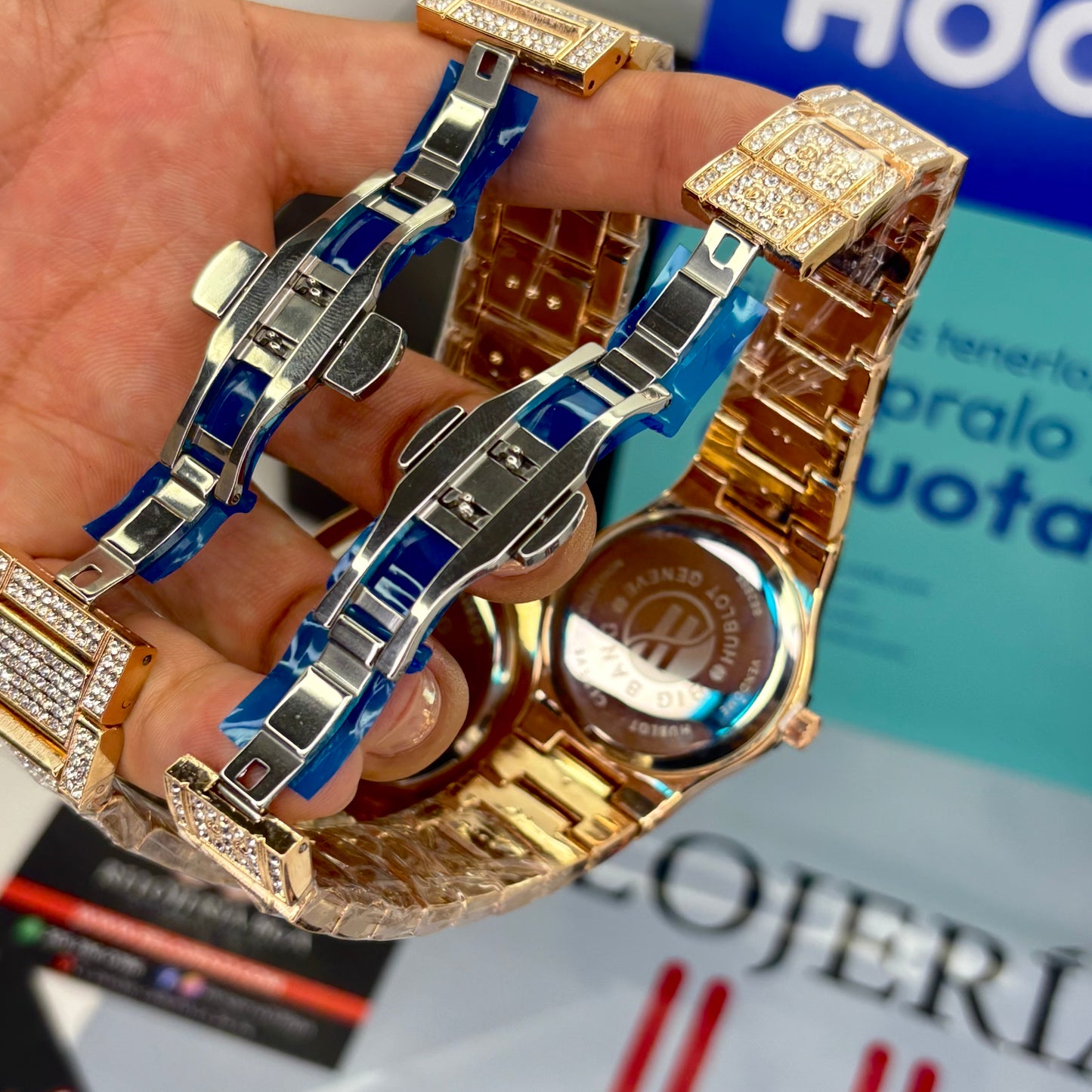 PAREJA HUBLOT CUB 882888 UNISEX REF-OR