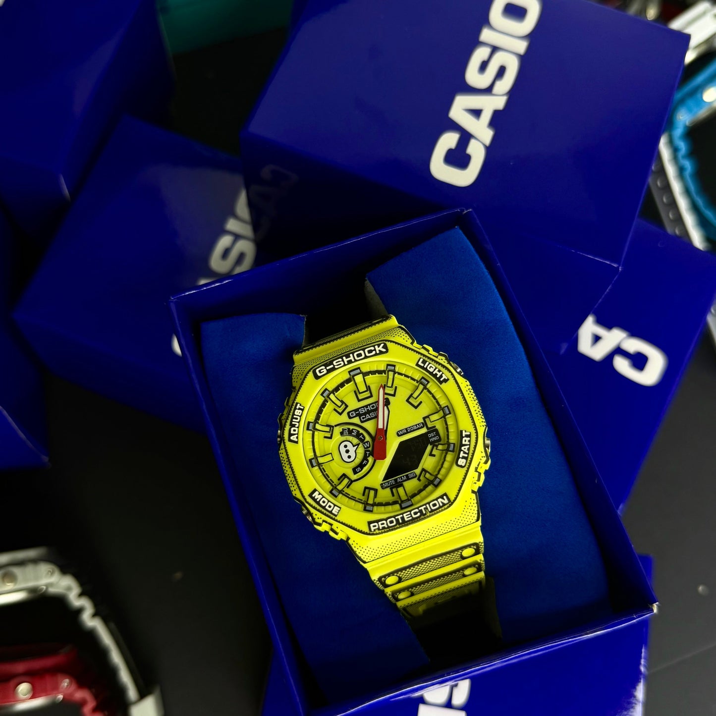 CASIO G-SHOCK PARA HOMBRE REF-GA2100-A