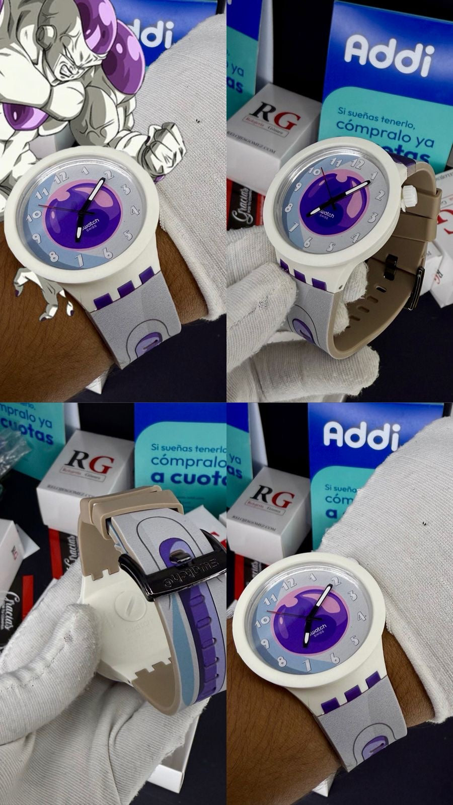 SWATCH UNISEX HOMBRE Y DAMA EDICION FREEZER
