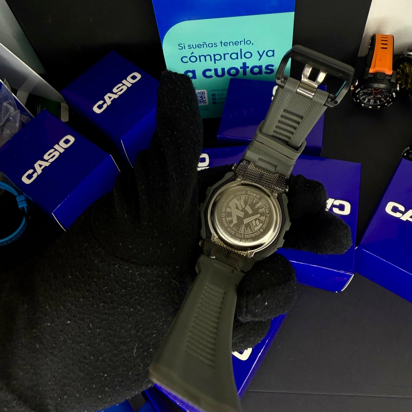 CASIO G-SHOCK PARA HOMBRE REF-GBD200-NB