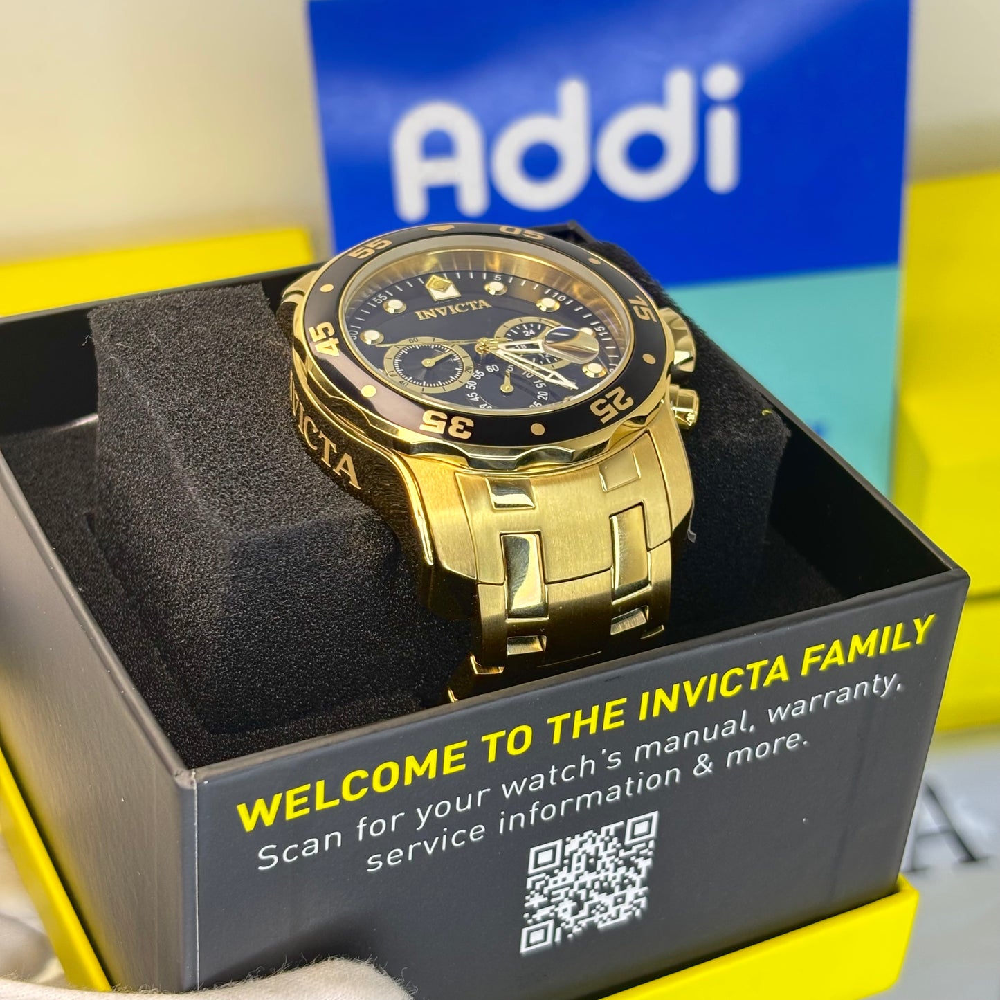 INVICTA PRO DIVER ORIGINAL PARA HOMBRE REF- 0072 - ORO