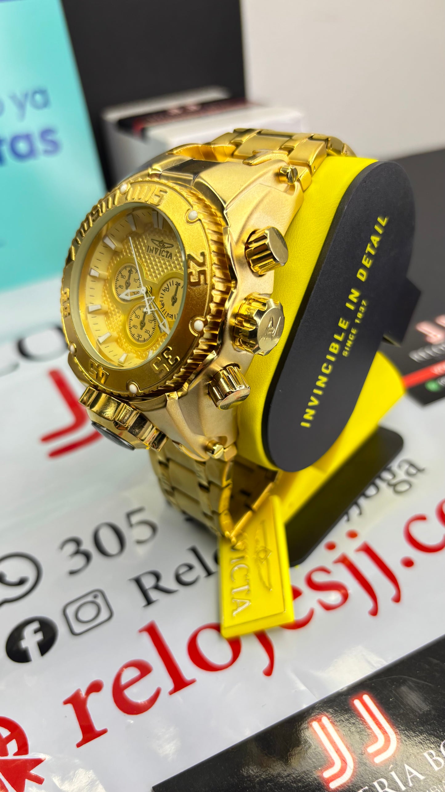 INVICTA PARA HOMBRE BOLT EN ACERO-DD