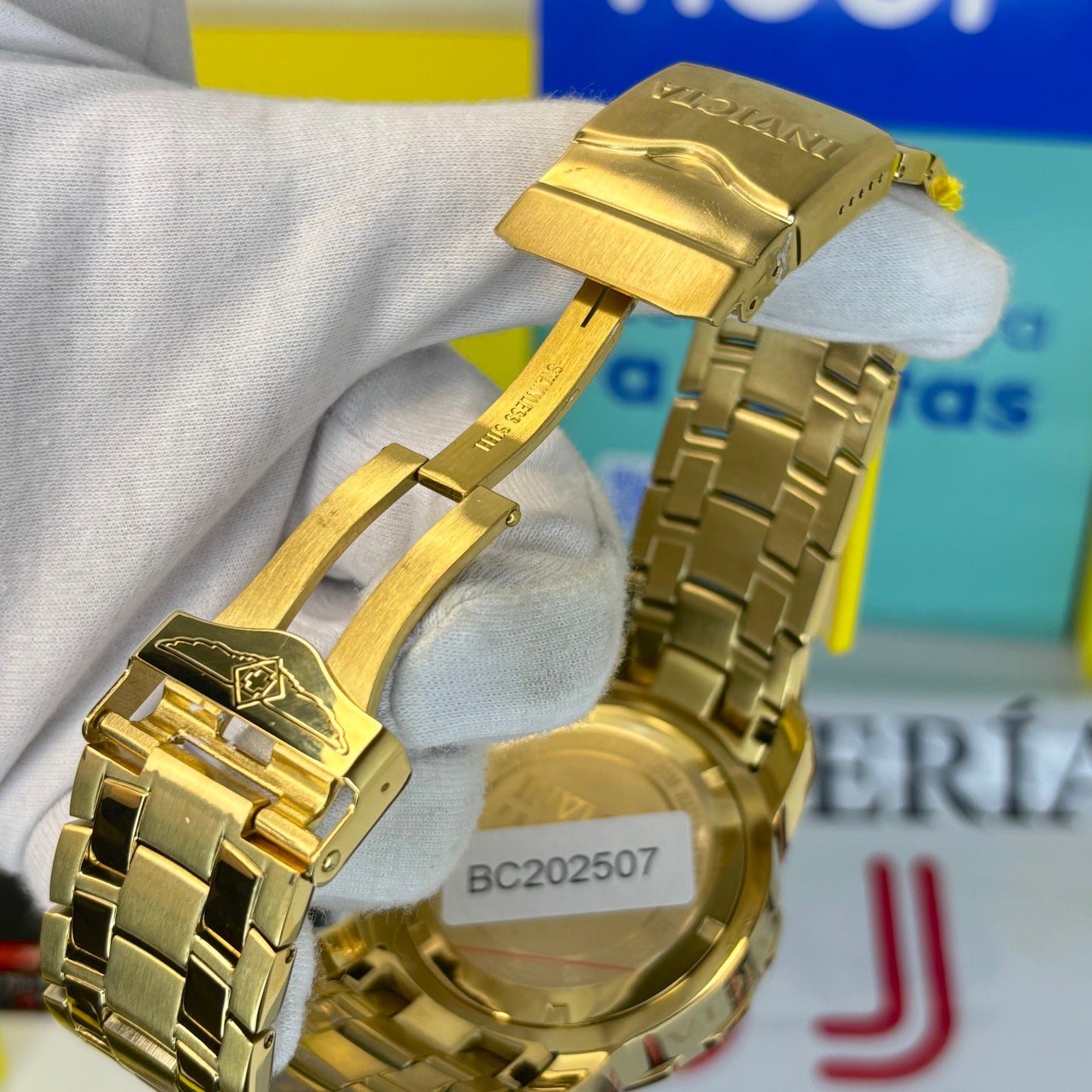 INVICTA PRO DIVER ORIGINAL PARA HOMBRE REF- 0072 - ORO