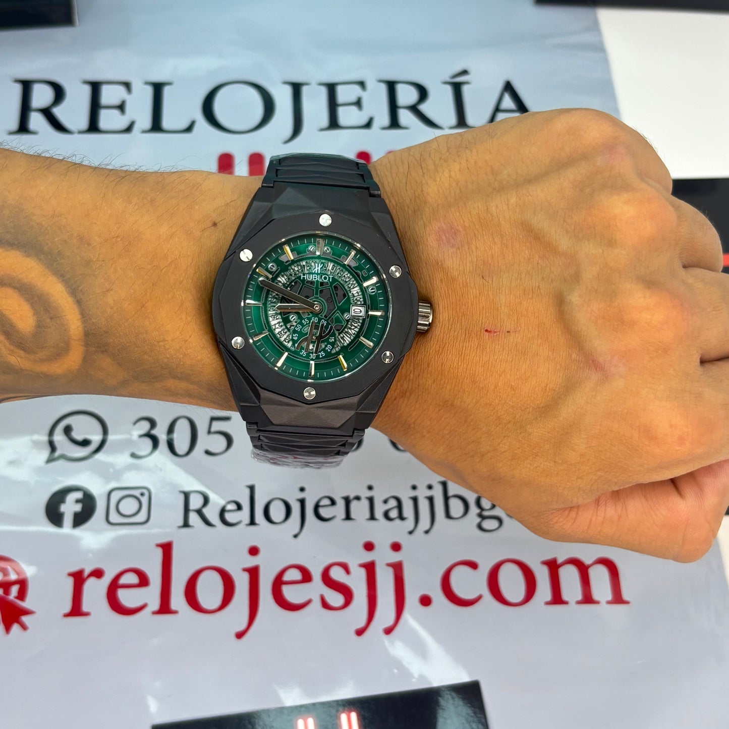 HUBLOT DIAMANTE PARA HOMBRE REF-NV