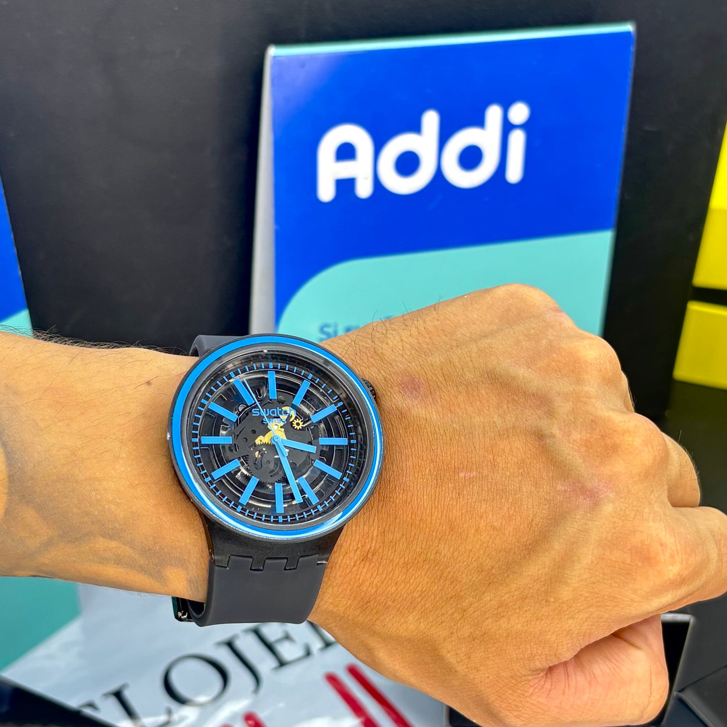 SWATCH SB0 NEGRO PARA HOMBRE REF-NZ
