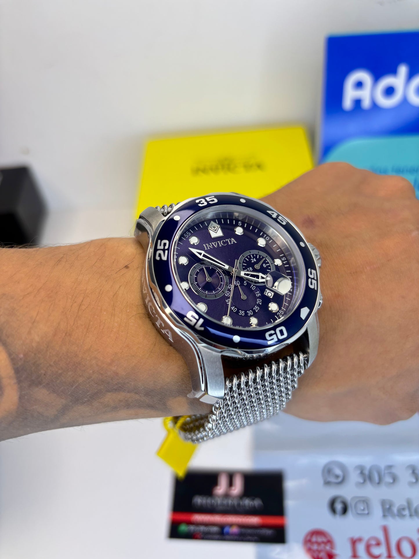 INVICTA PRO DIVER ORIGINAL PARA HOMBRE REF 47237- ACERO