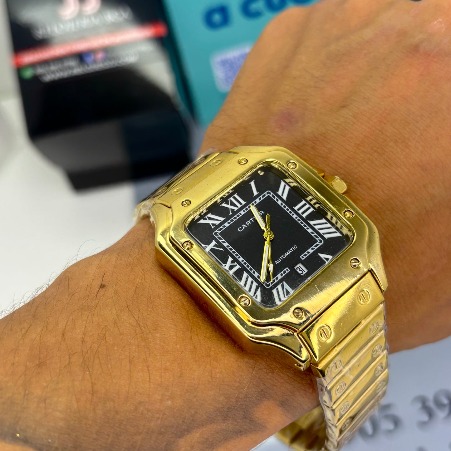 CARTIER DOS´ANTOS PARA HOMBRE REF-DN