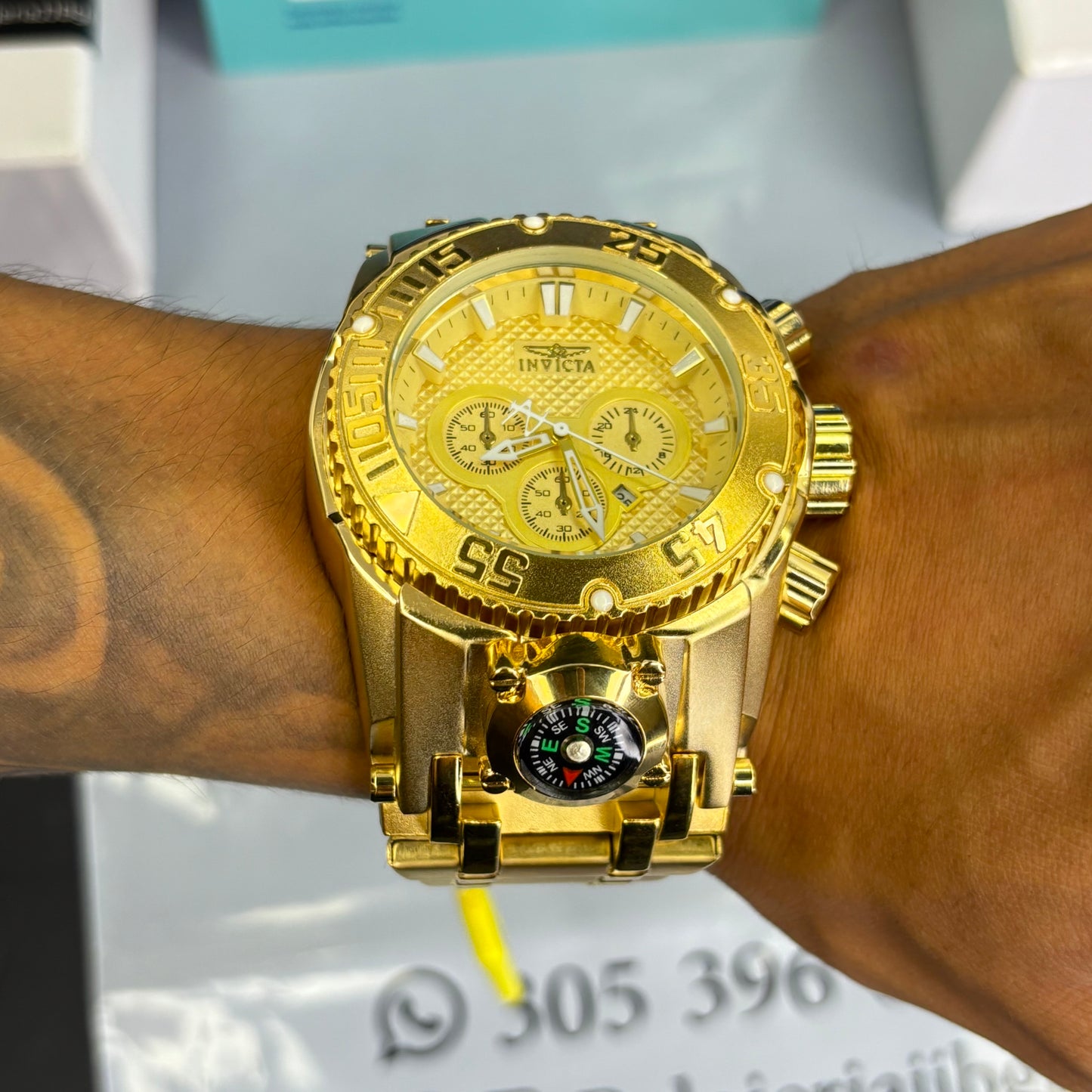 INVICTA PARA HOMBRE BOLT EN ACERO-DD