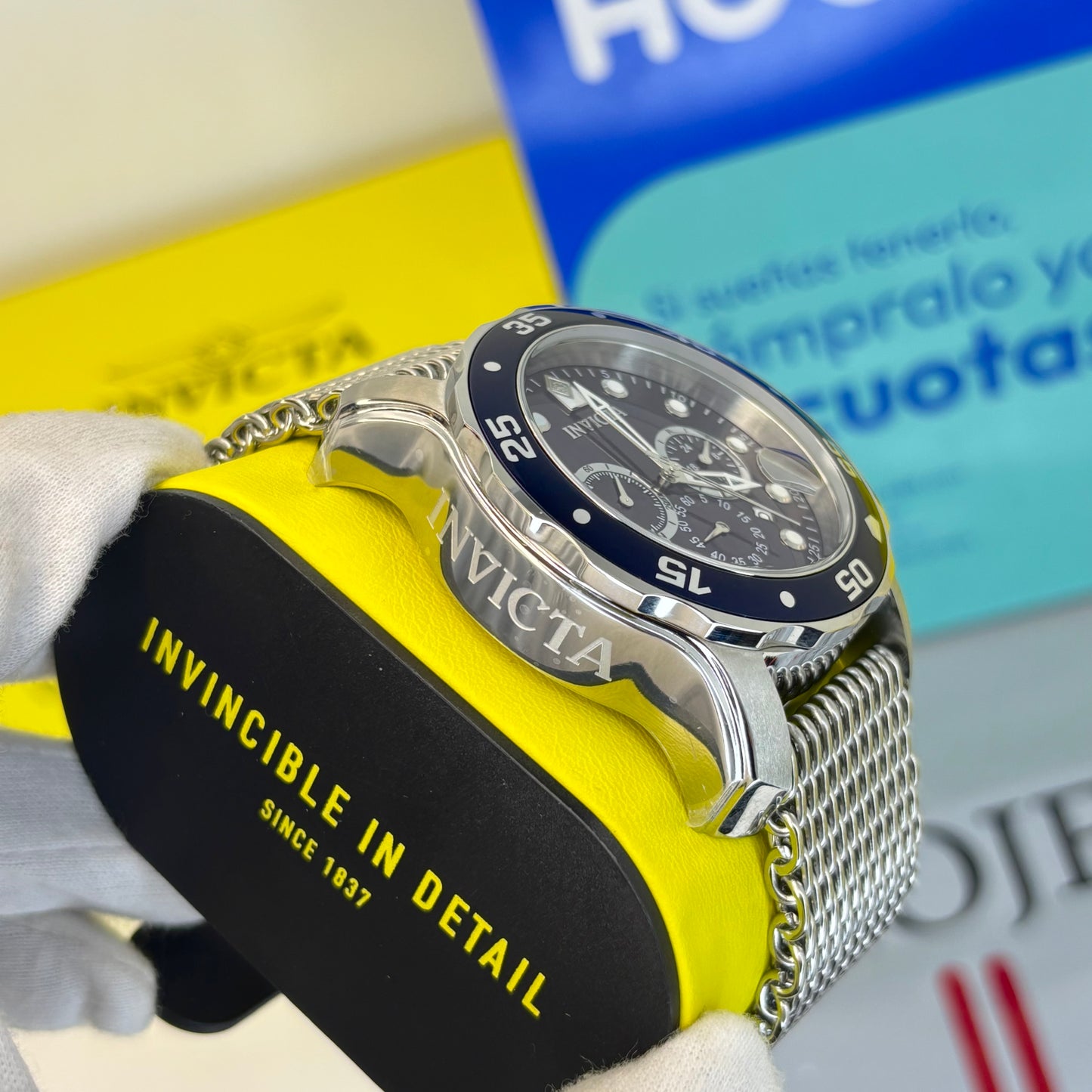 INVICTA PRO DIVER ORIGINAL PARA HOMBRE REF 47237- ACERO