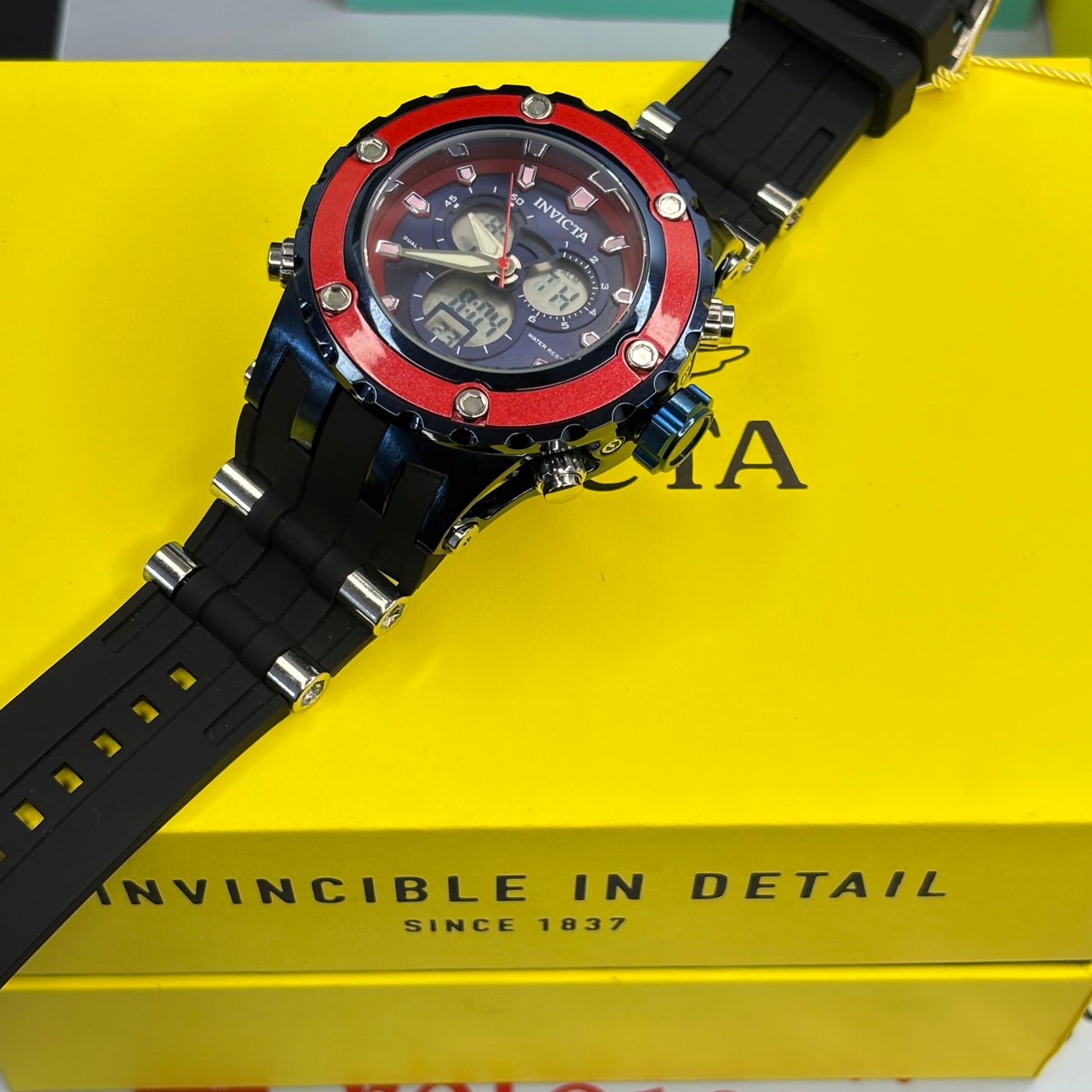 INVICTA DOBLE HORA PARA HOMBRE REF-NAR