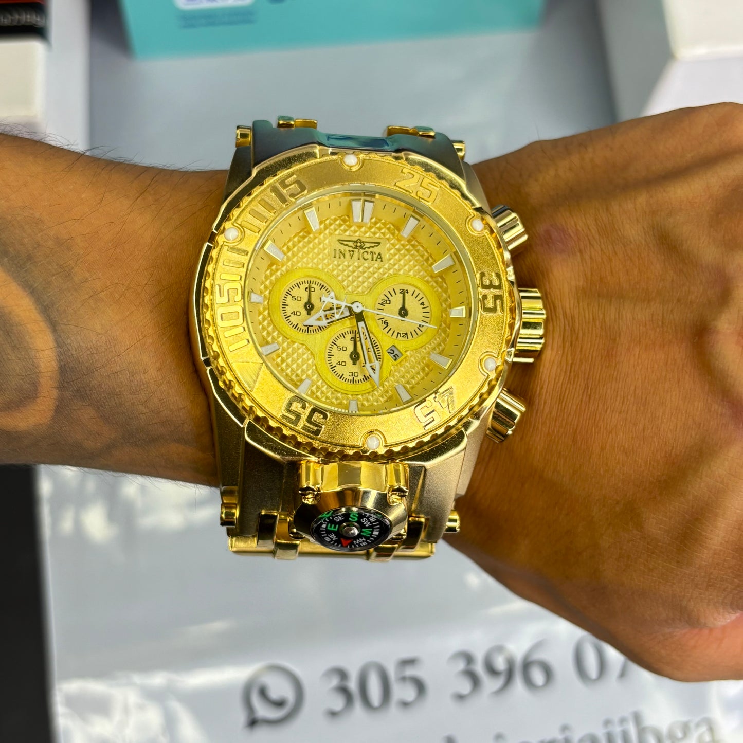 INVICTA PARA HOMBRE BOLT EN ACERO-DD