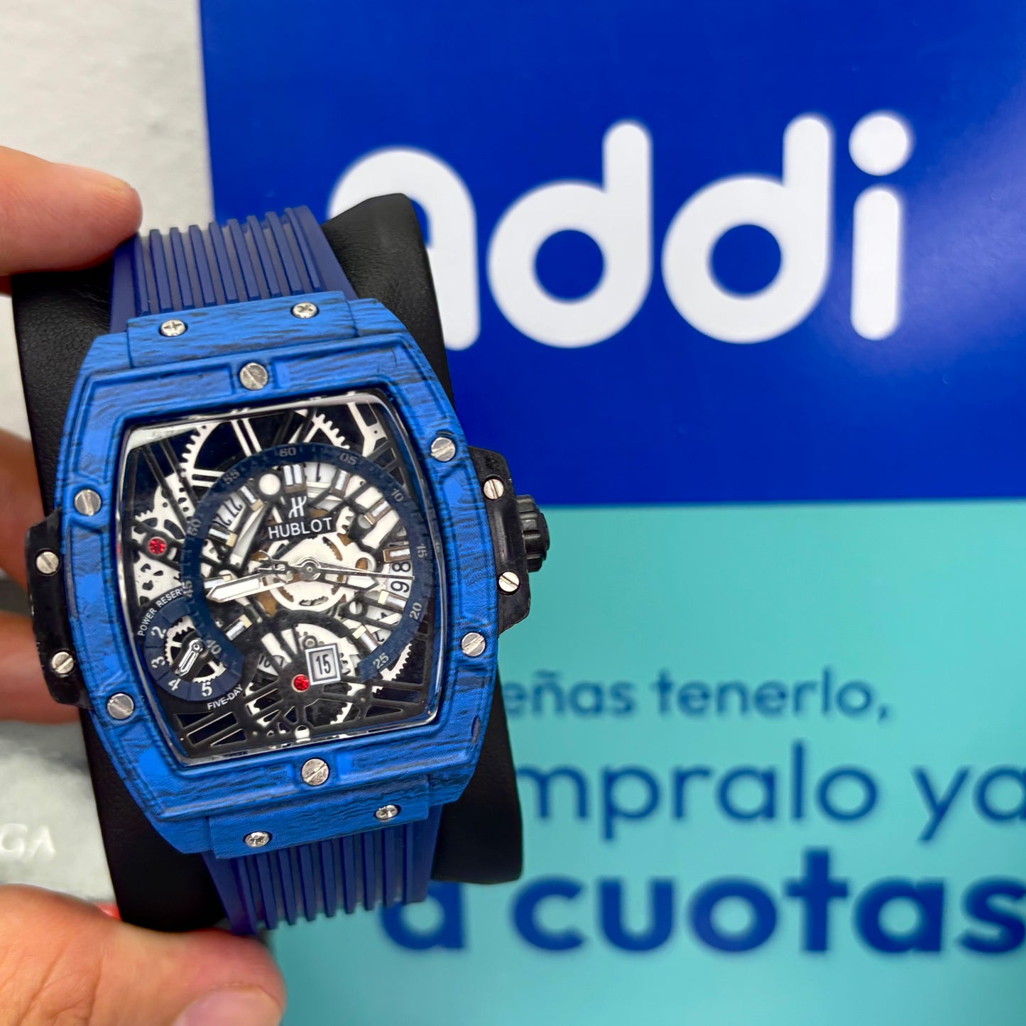 HUBLOT ESQUELETO PARA HOMBRE REF-AZDB