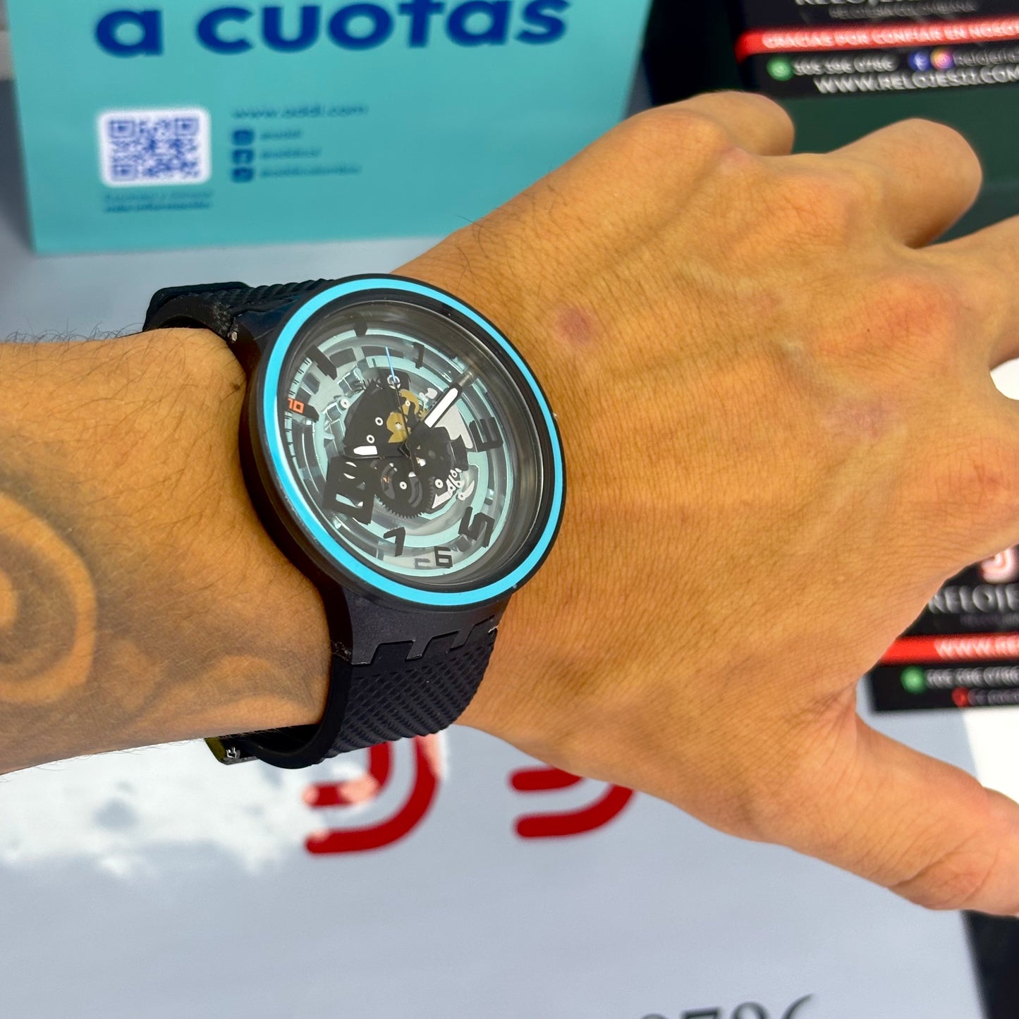 SWATCH PLANET PURPLE PARA HOMBRE REF-NA