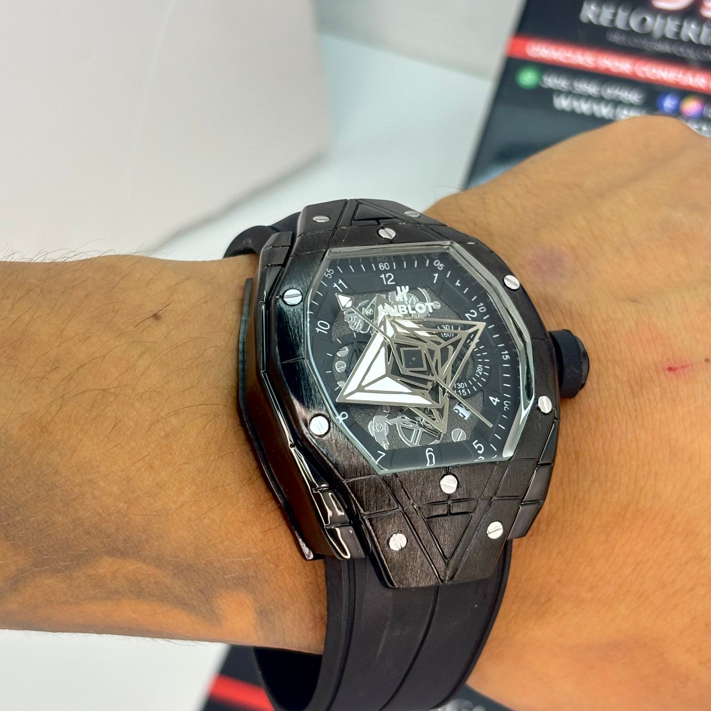 HUBLOT DIAMANTE PARA HOMBRE REF-NNP2