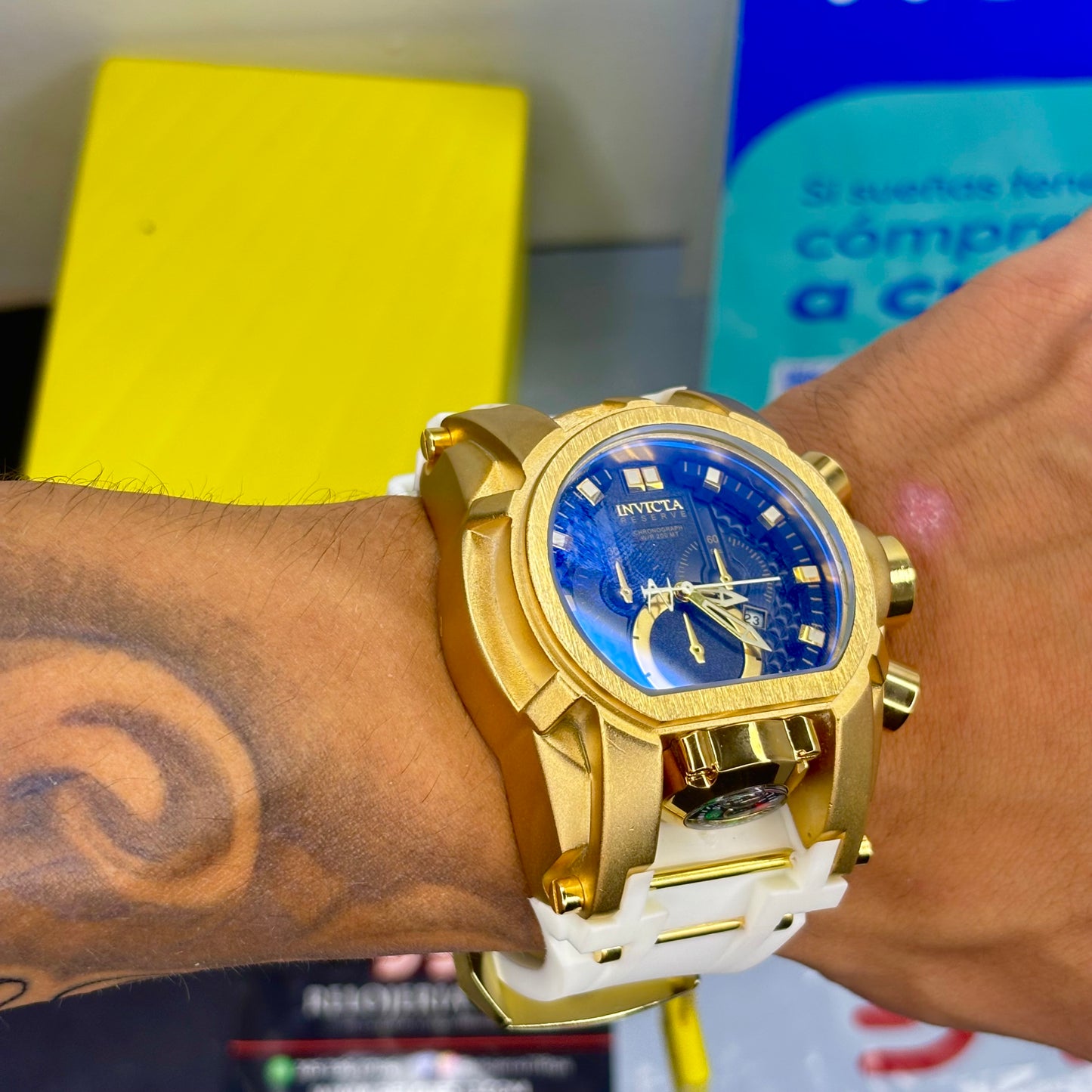 INVICTA BOLT ZEUS GOMA PARA HOMBRE REF-BA