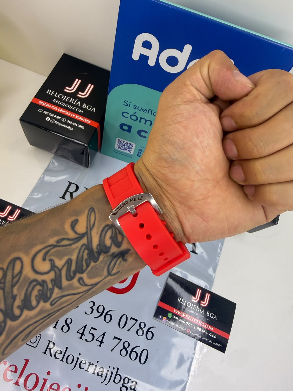 RICHARD MILLE TRANSPARENTE PARA HOMBRE REF-R