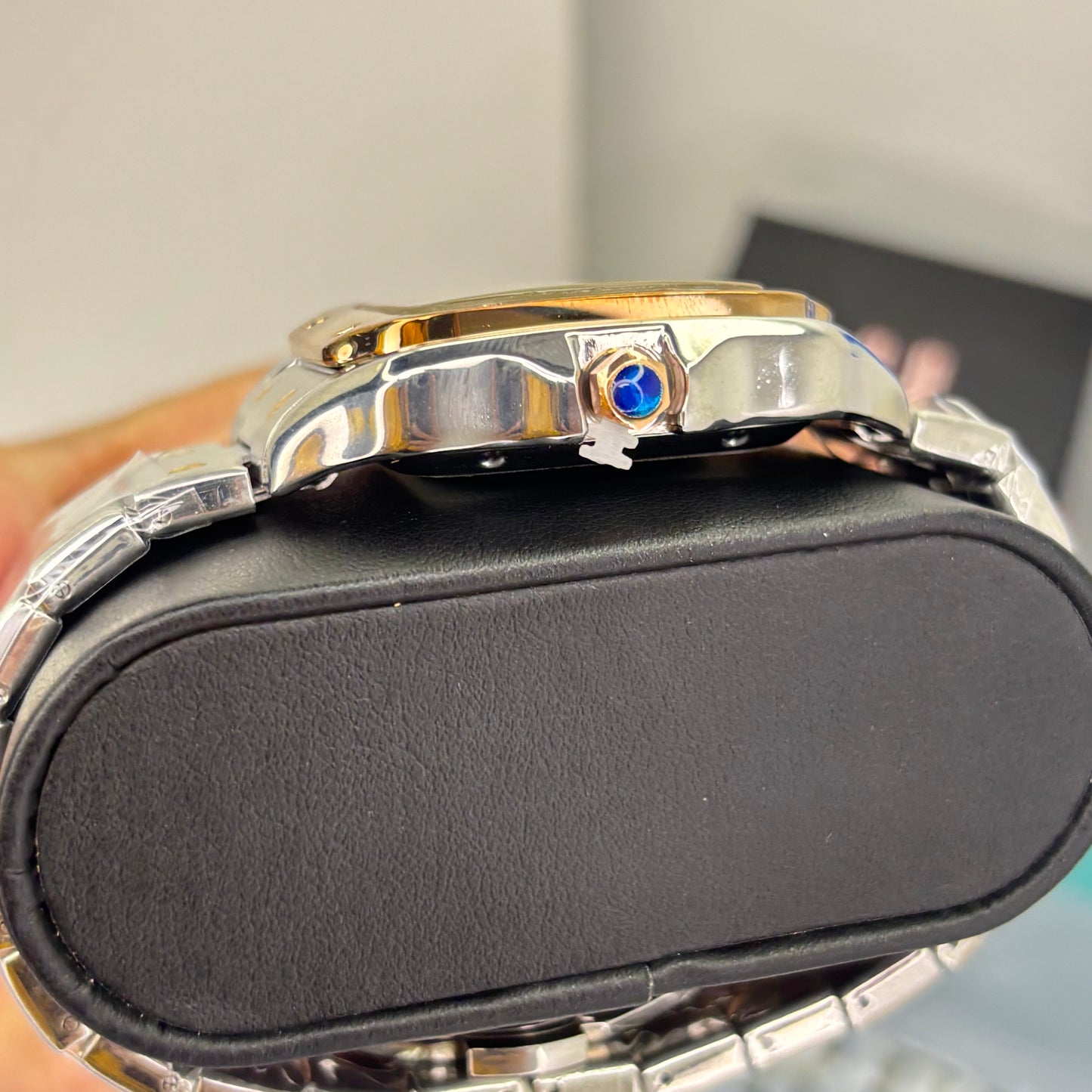 CARTIER SKELETON SANTOS PARA HOMBRE REF-POR