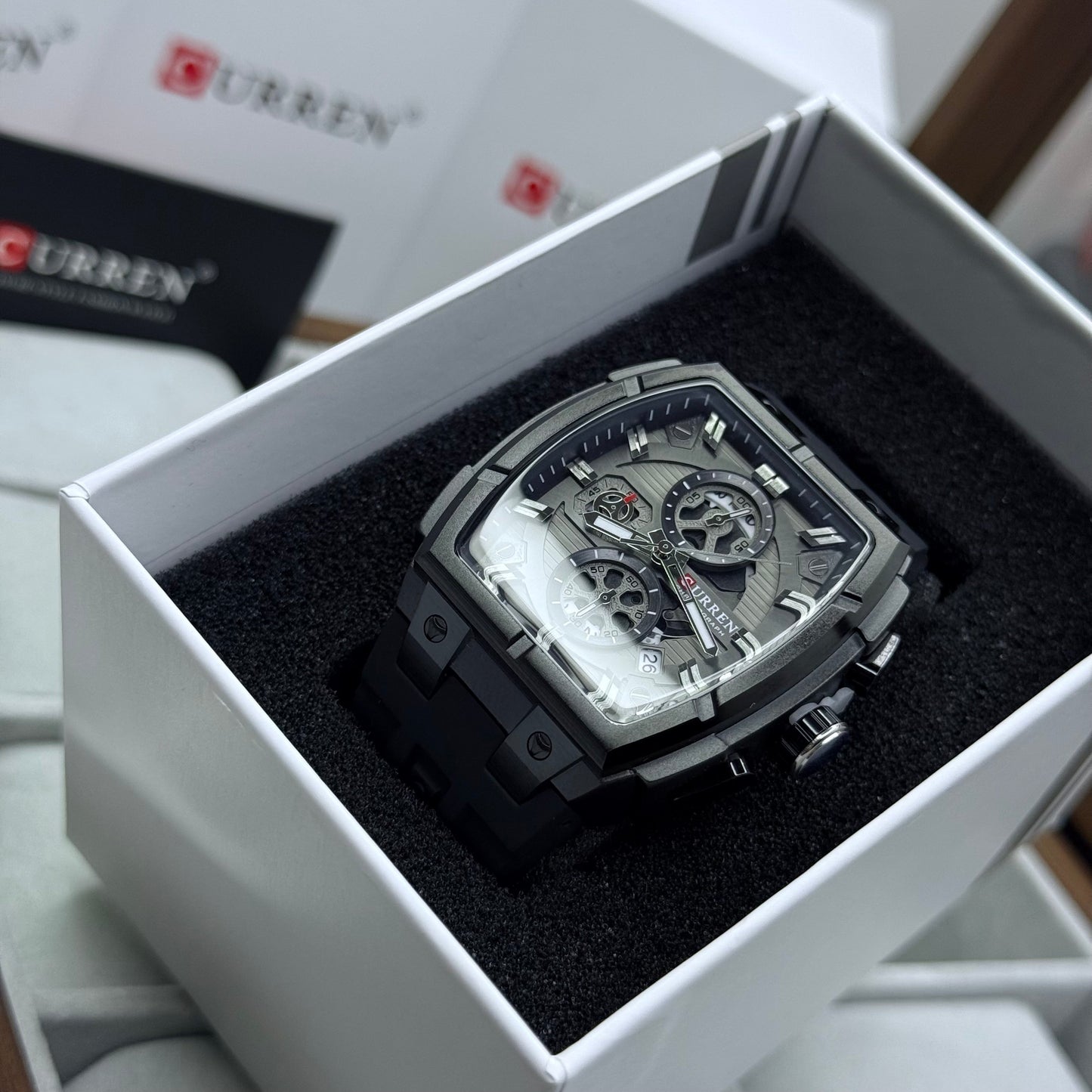 CURREN x GUESS ORIGINAL PARA HOMBRE FUNCIONAL REF 8488 NP